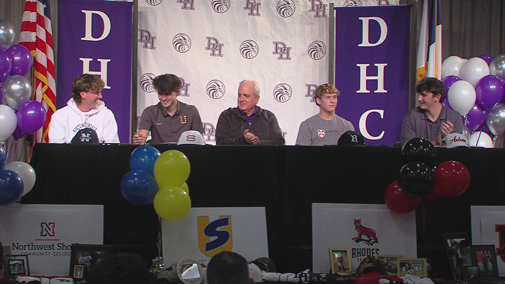 Bryant Sparkman, Paxton Tarver, Olsen Howard and Brady Wilson had their big moment signing national letters of intent Friday.