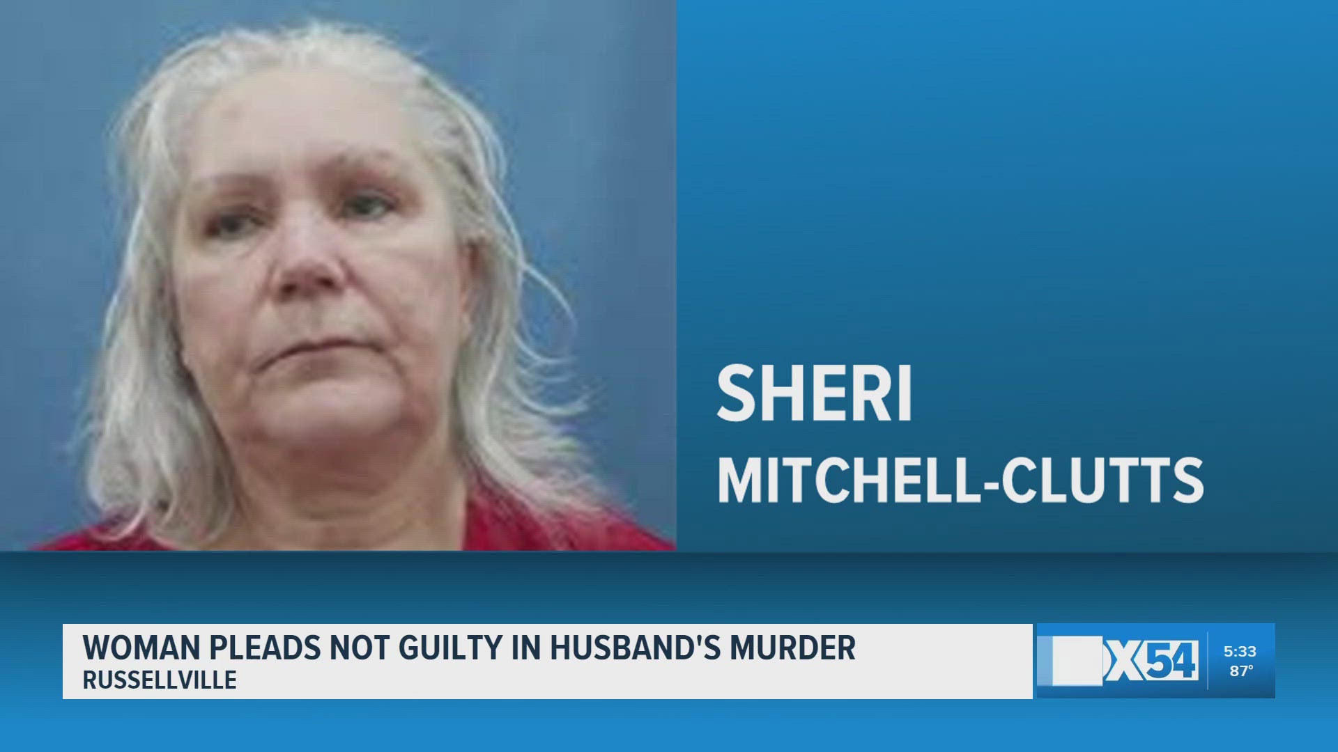 Russellville woman charged with husband's murder pleads not guilty in ...