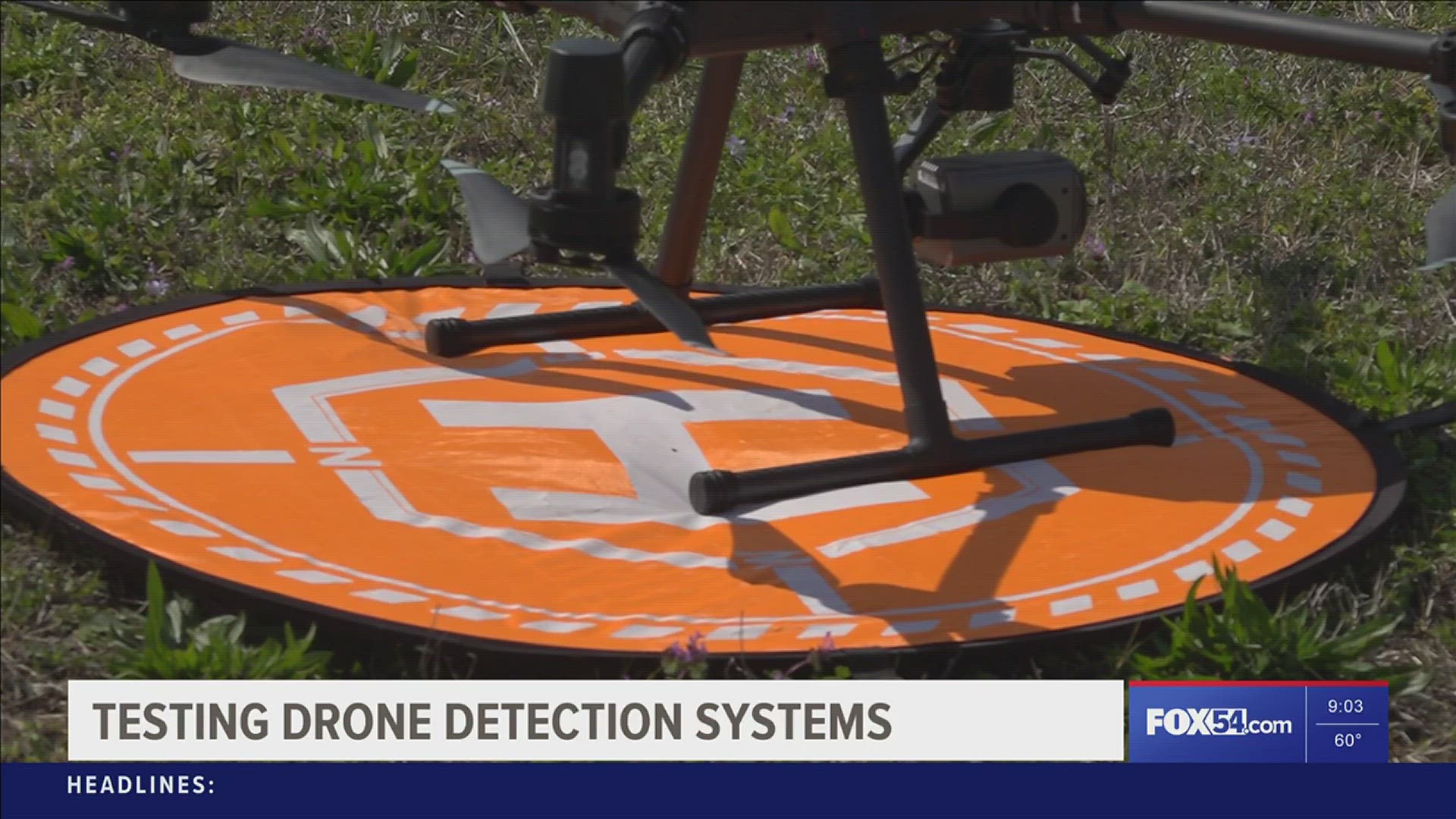 Huntsville International Airport is one of five airports testing drone detection systems for the FAA.