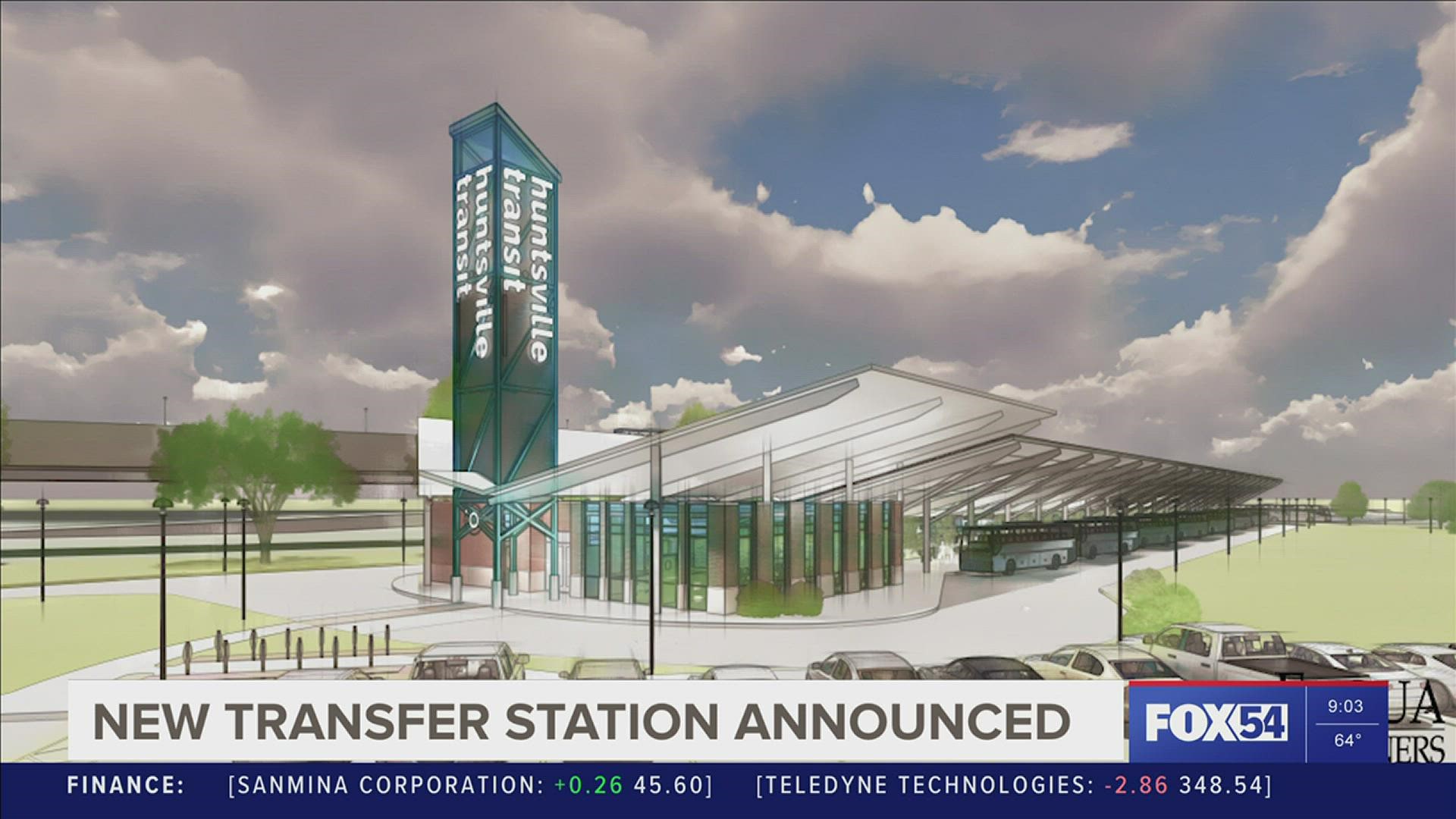 A newly announced transfer station could be the answer to many concerns transit riders have here in Huntsville.