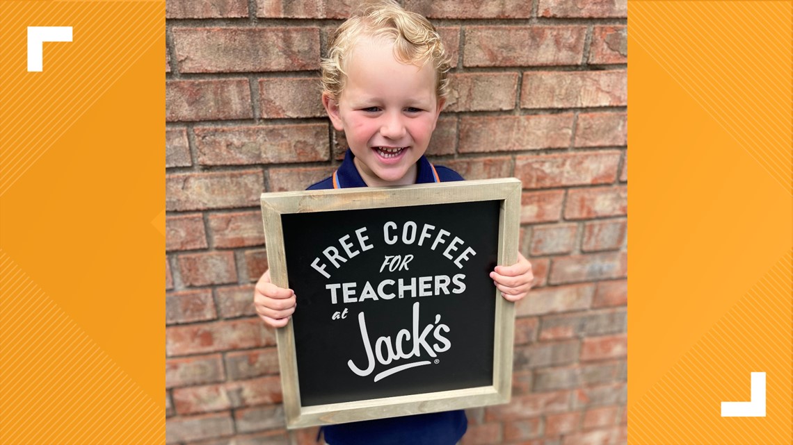 Free coffee for teachers as backtoschool starts