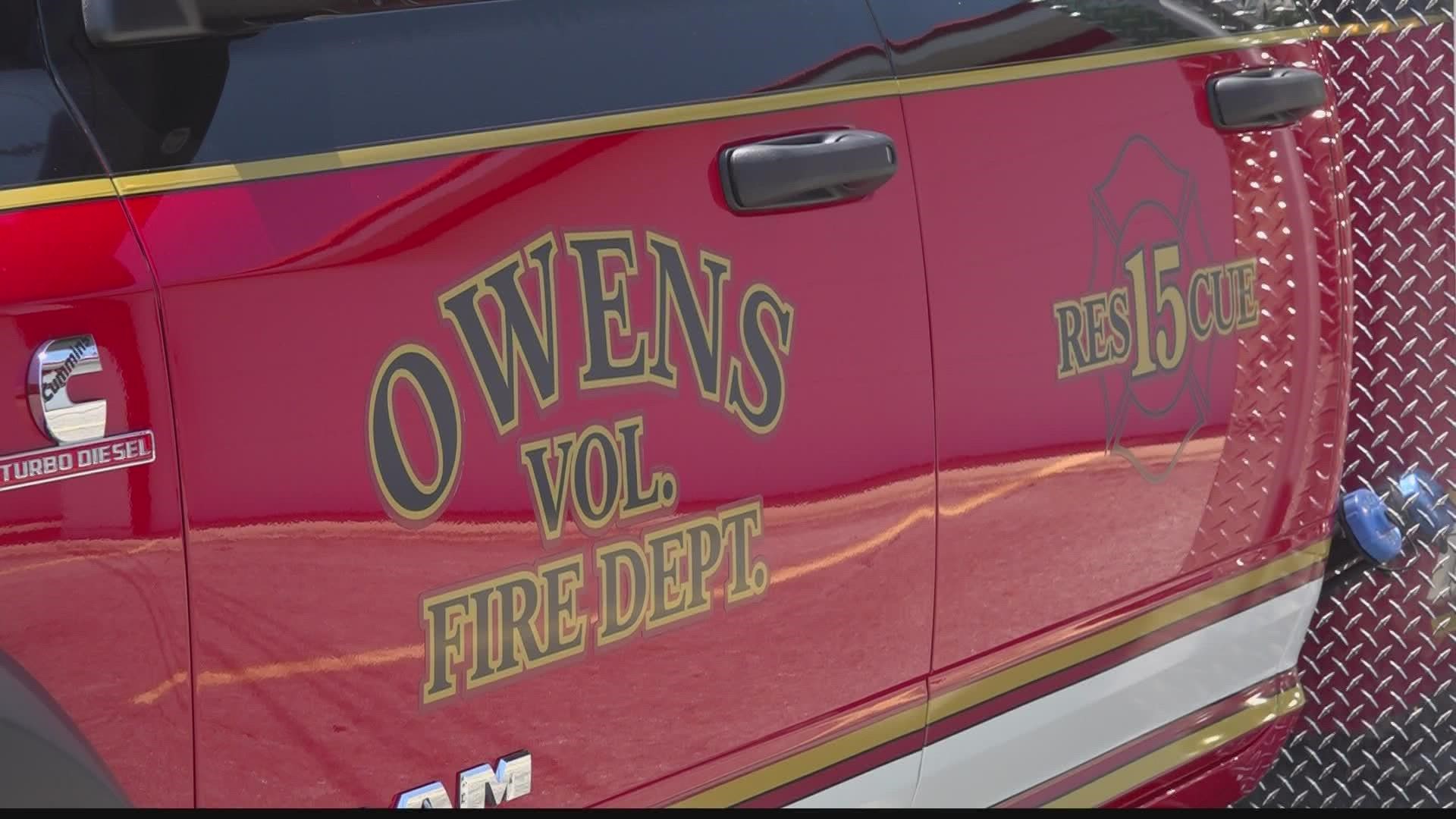 The USDA recently announced they're investing more than $1.4 million into Limestone County. One of the beneficiaries is the Owen Volunteer Fire Dept.