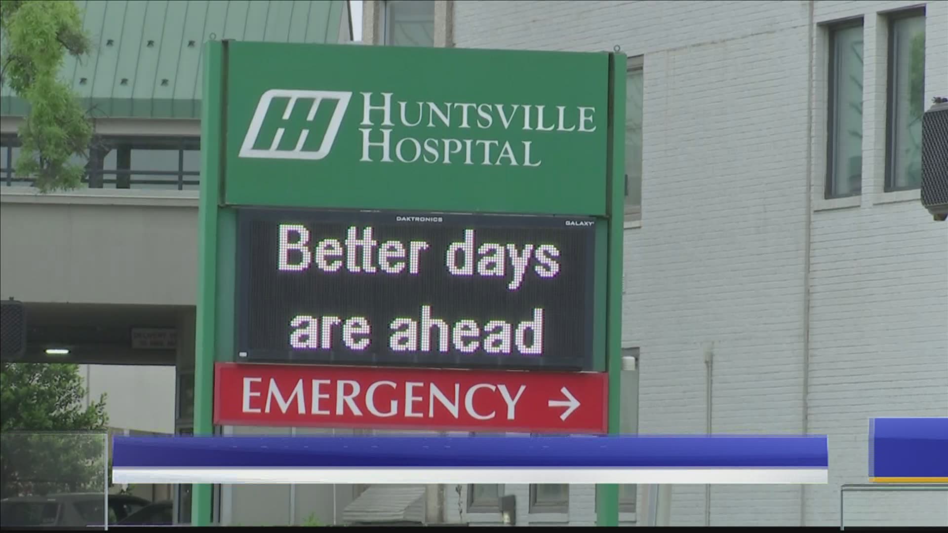 Because they haven't previously seen a large spike, Huntsville Hospital is prepared for an influx of COVID-19 patients.