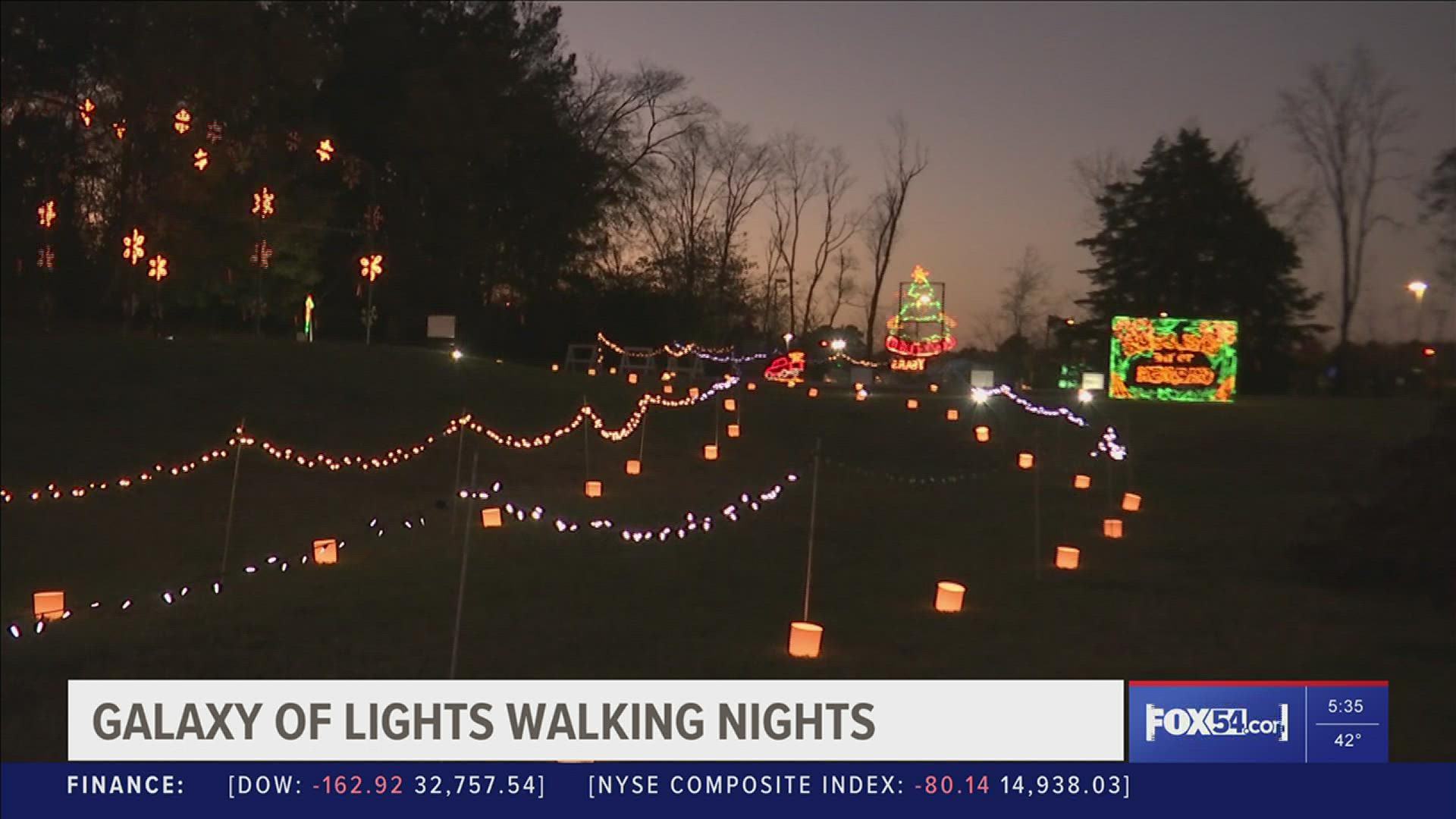 You can experience the Christmas lights with their walking nights now until January 1st. Tickets range from $9 to $16 dollars and on peak days, $12 to $19.