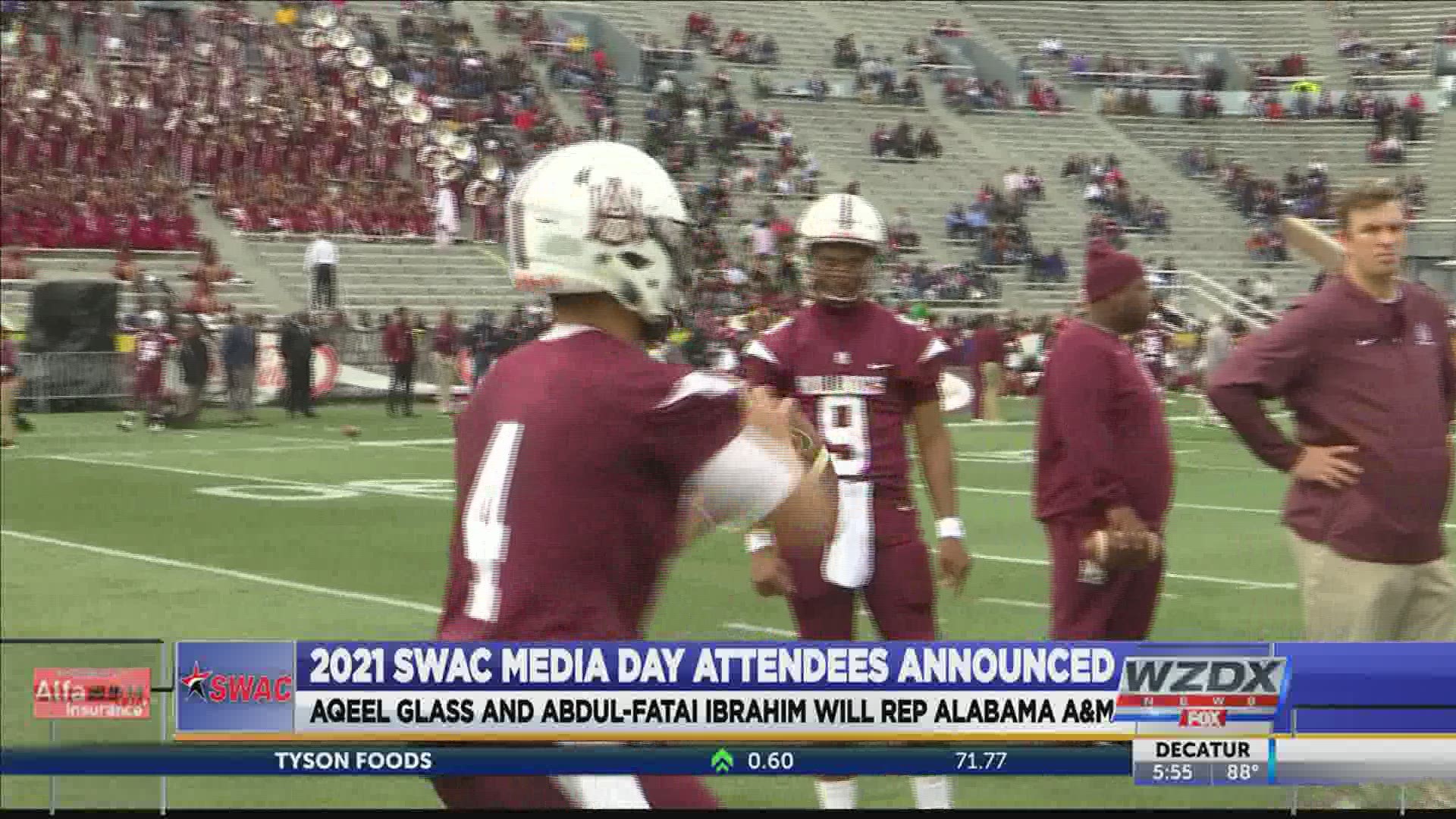 The roster for this year's SWAC Football Media Day has been unveiled.