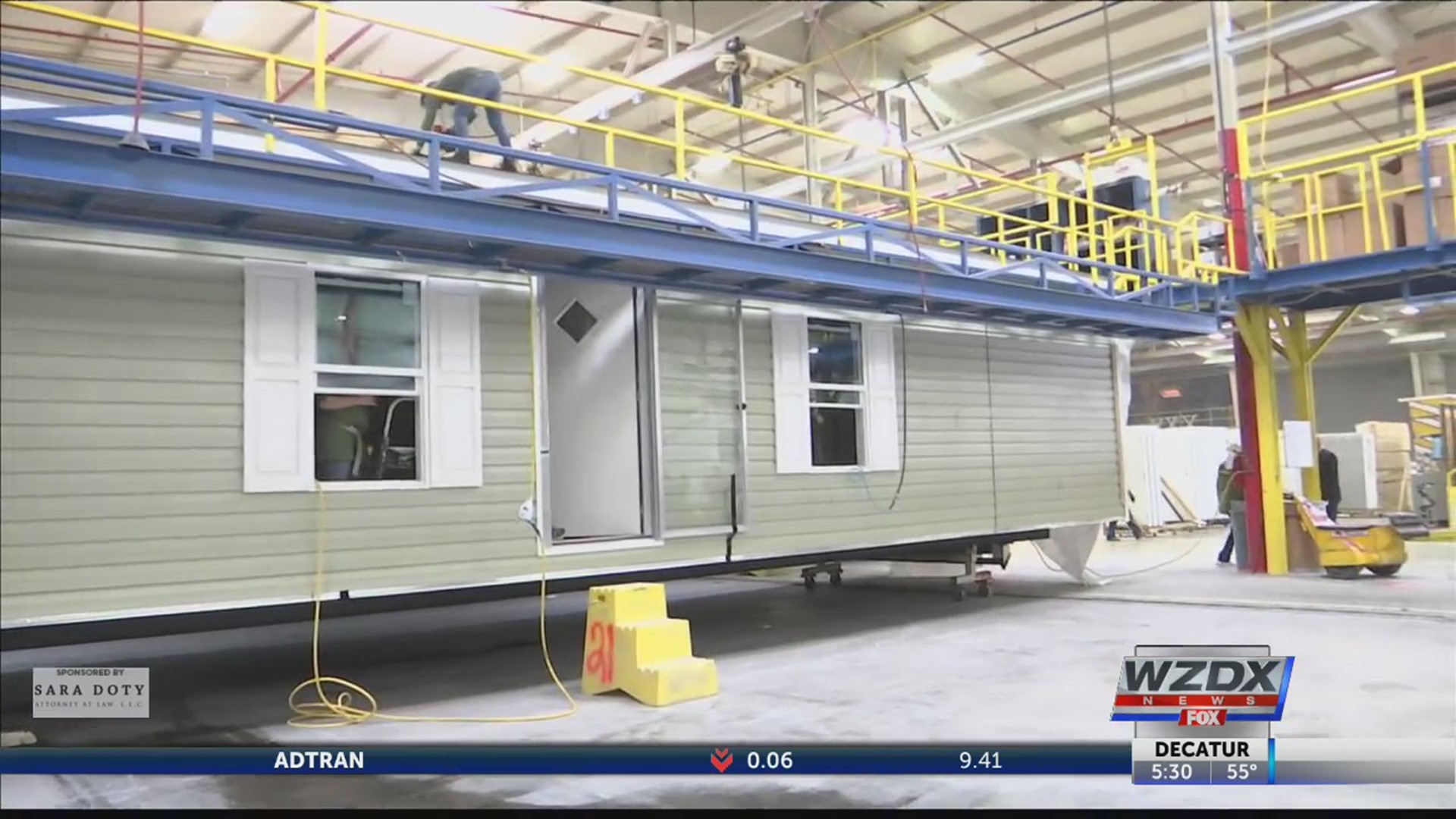 HUD Secretary Ben Carson made a stop in Russellville today to talk about affordable housing in our state. Secretary Carson toured the Clayton Homes facility in Russellville today. They build manufactured homes at the facility. Carson says it's these kinds of facilities that are helping to combat the affordable housing crisis in Alabama.