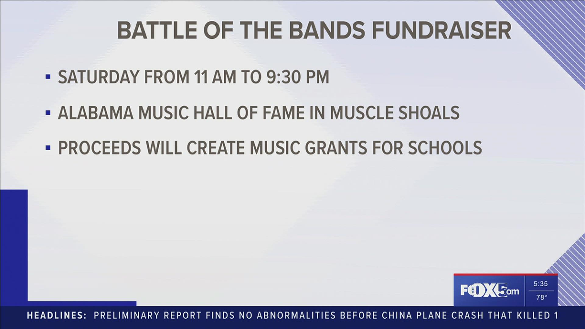 The AMIEA, in partnership with Big River Broadcasting and the Florence Academy of Fine Arts, is hosting a Battle of the Bands on April 23, 2022, from 11 a.m. until 9