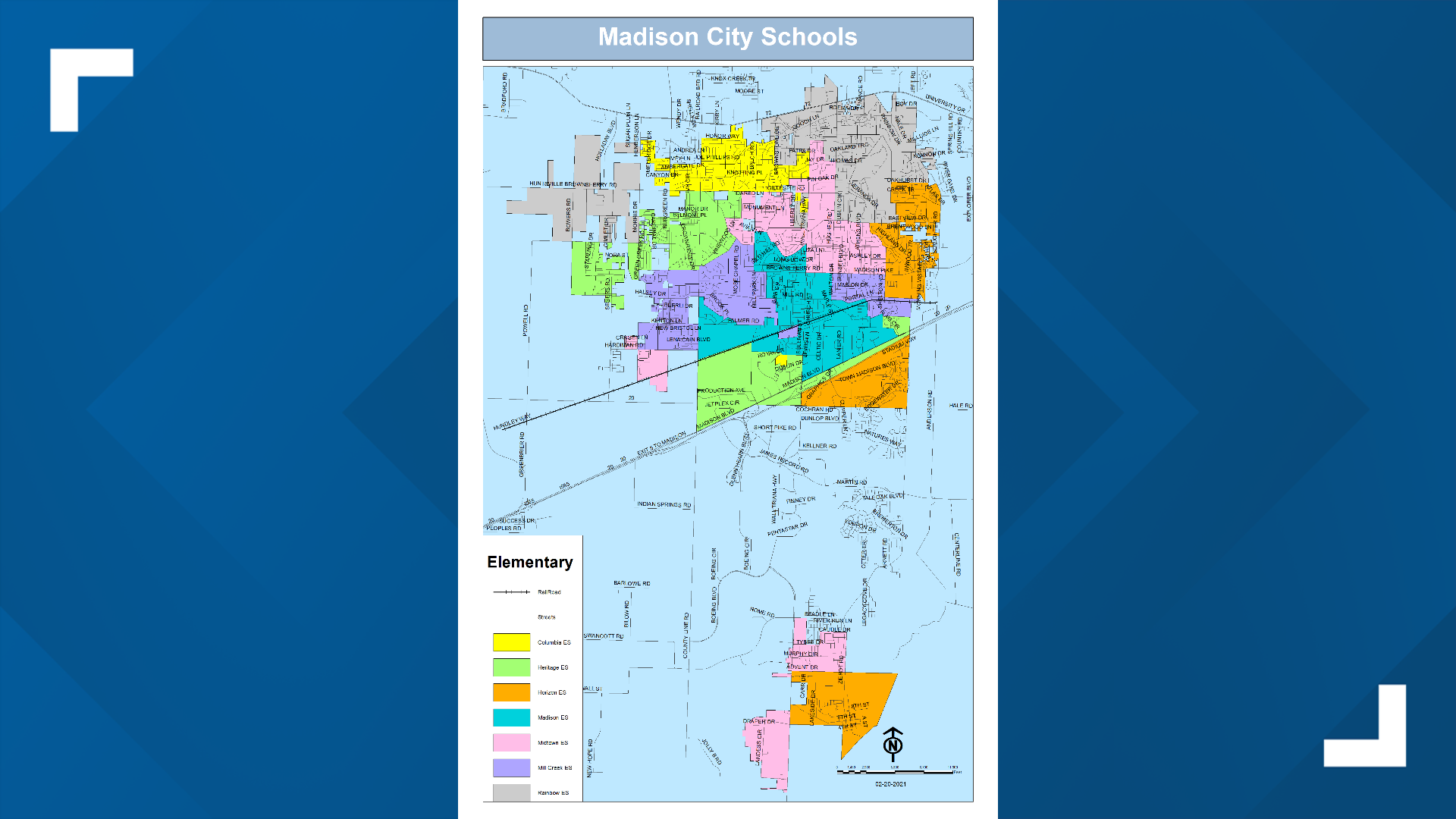 Madison City Schools elementary rezoning plan | rocketcitynow.com