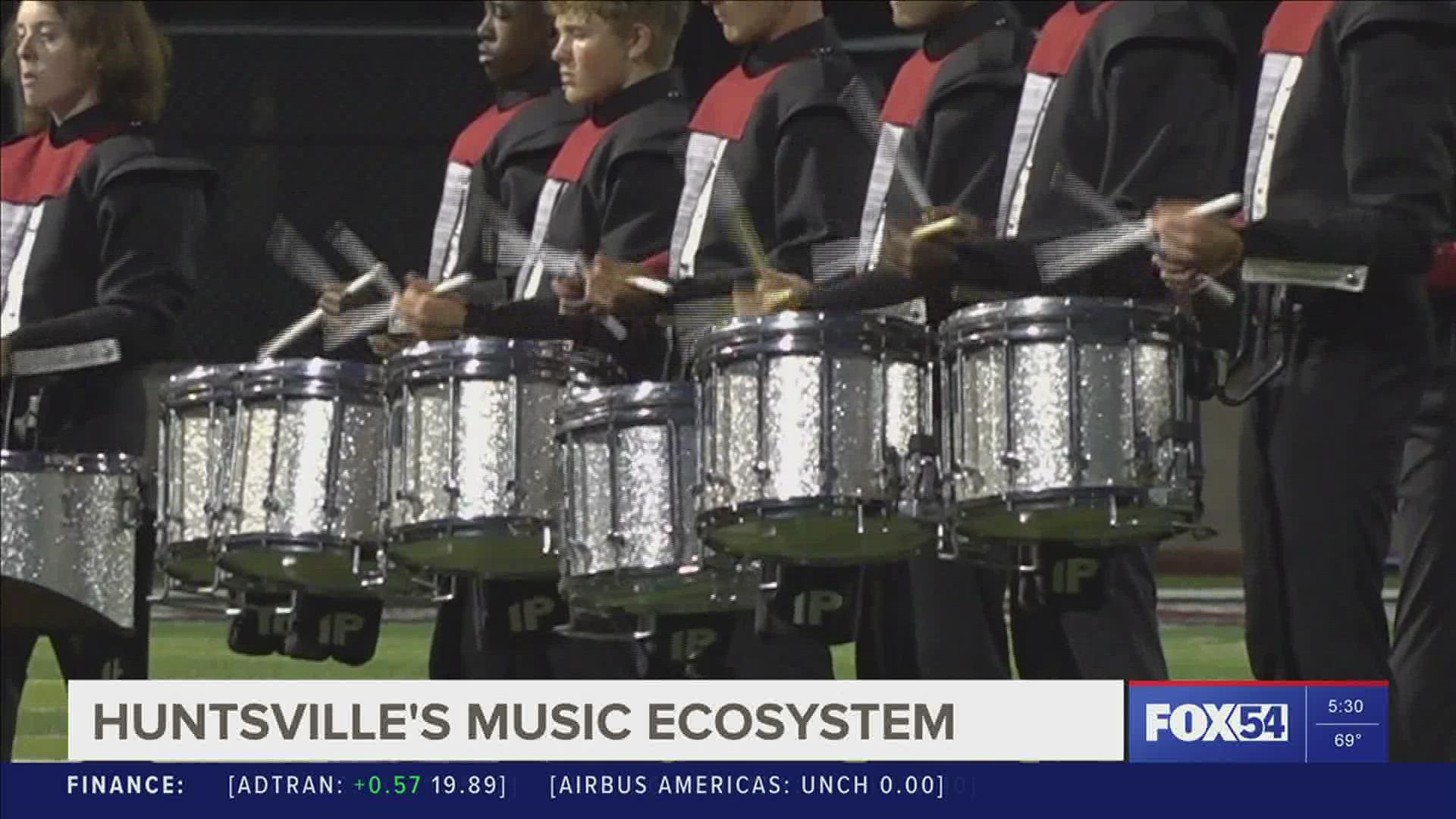 During Huntsville Music Month, the city hosted successful examples of music education and its continuing in those efforts