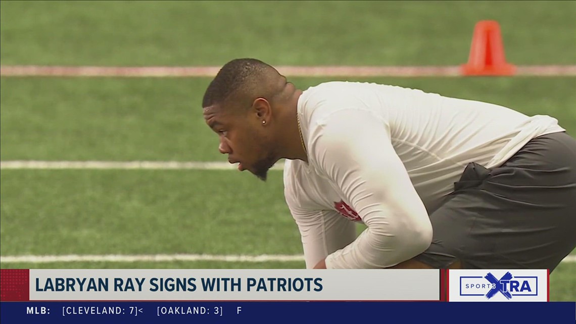 LaBryan Ray signs with Patriots as an undrafted free agent