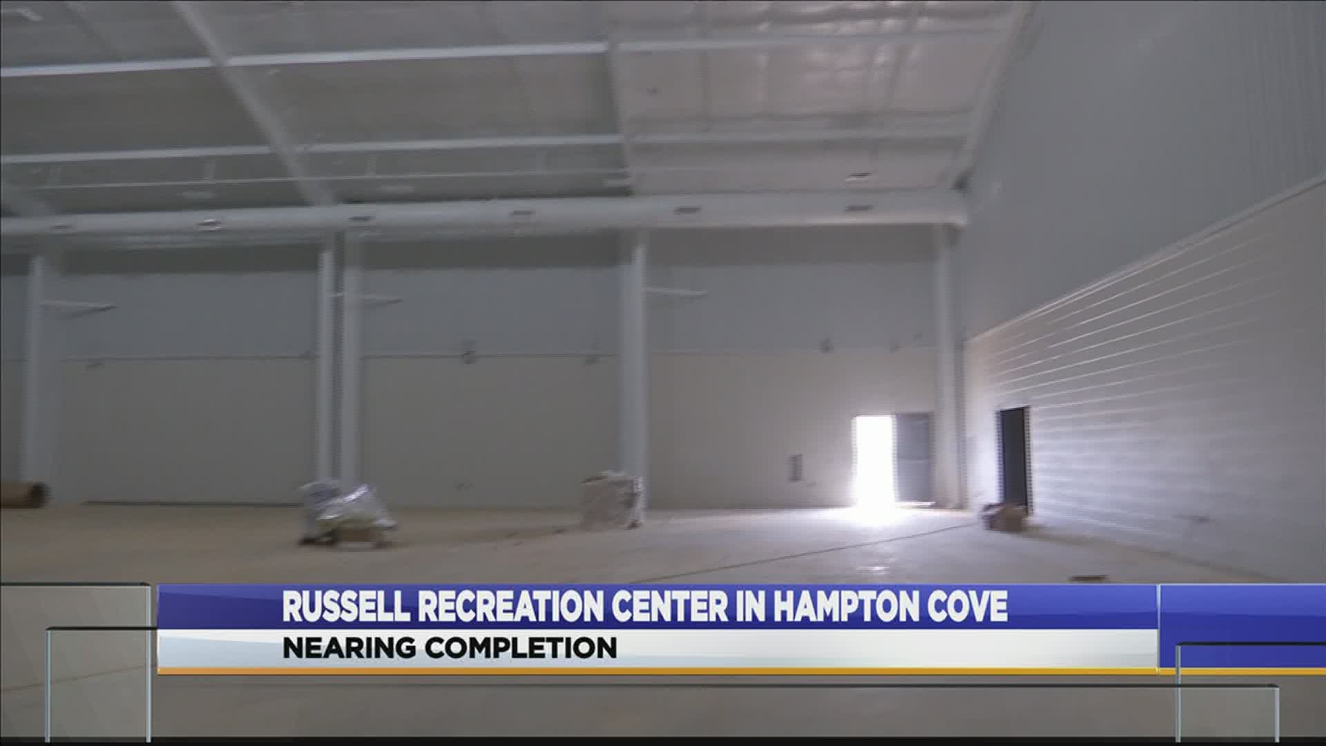 The new rec center will have two courts, a weight room, and a special needs playground.