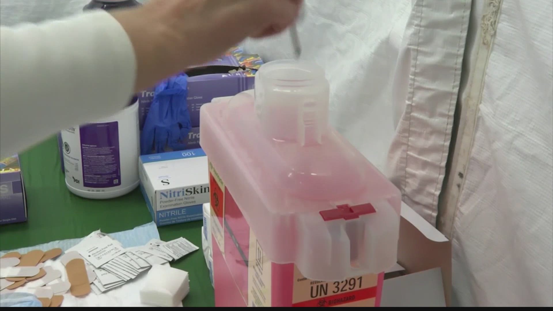 Although covid cases are rising, no one is required to be vaccinated according to an Alabama bill passed in May.