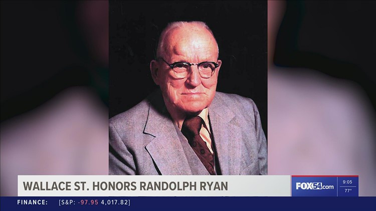 Randolph Ryan is further honored with a scholarship in his name