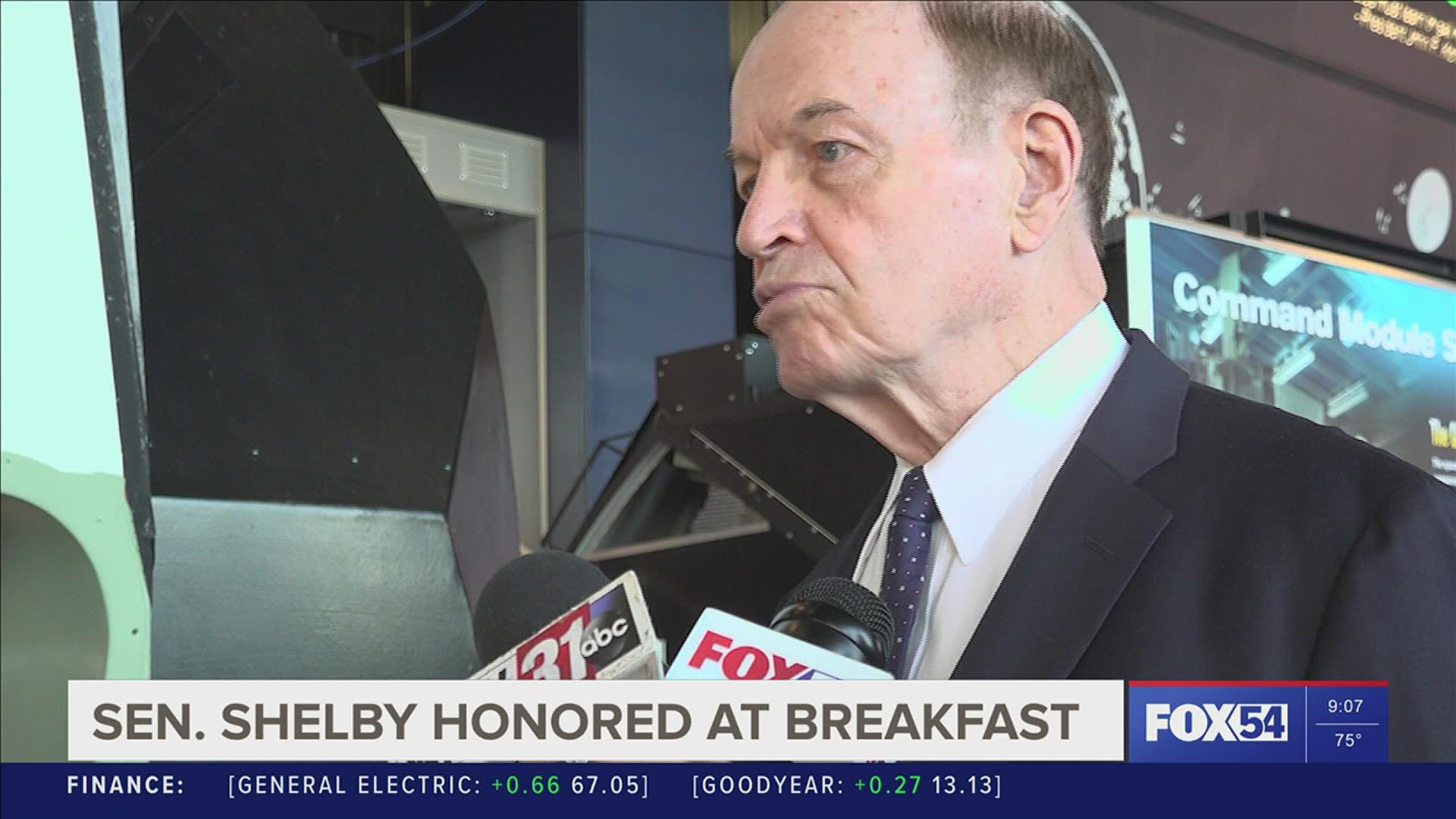 After more than four decades in congress, Alabama senator Richard Shelby is retiring. Local leaders honored him with "Richard Shelby Day".