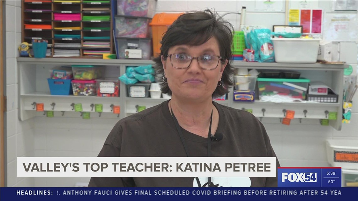 This week's Valley's Top Teacher: Katina Petree of Tharptown Elementary