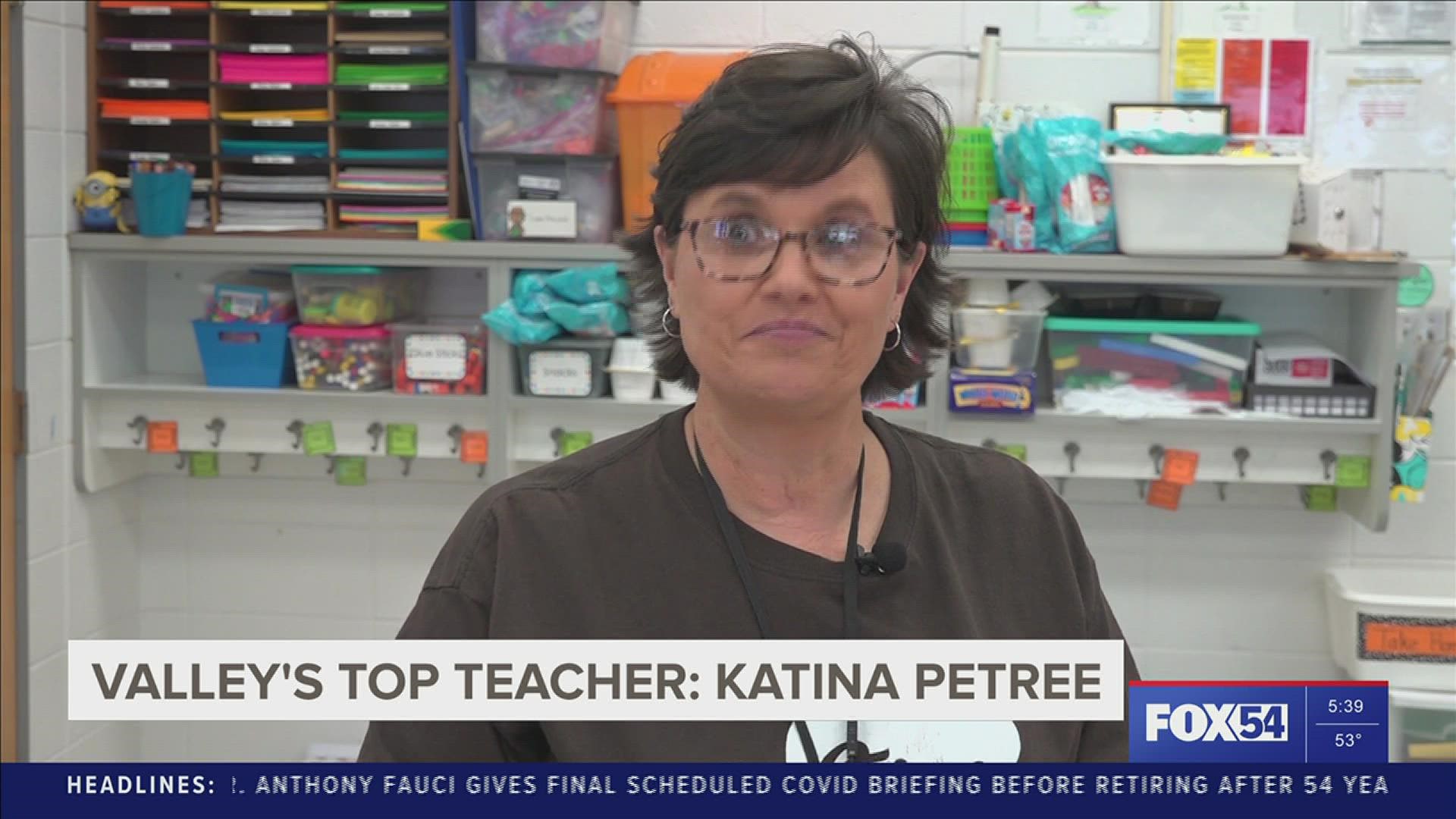 Thank you for your dedication to education Mrs. Petree! See more of her and nominate a teacher at FOX54.com!