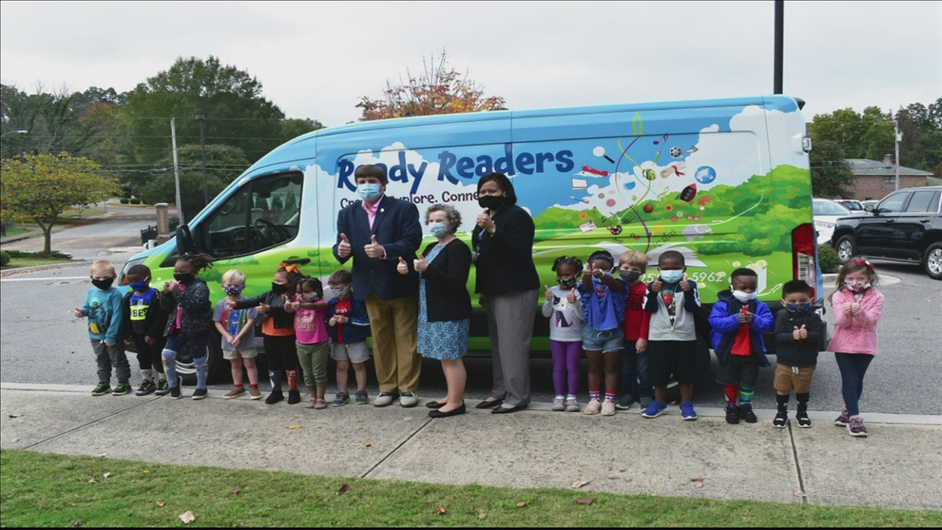 The Huntsville-Madison County Public Library unveiled a new outreach vehicle to help provide services to the community.