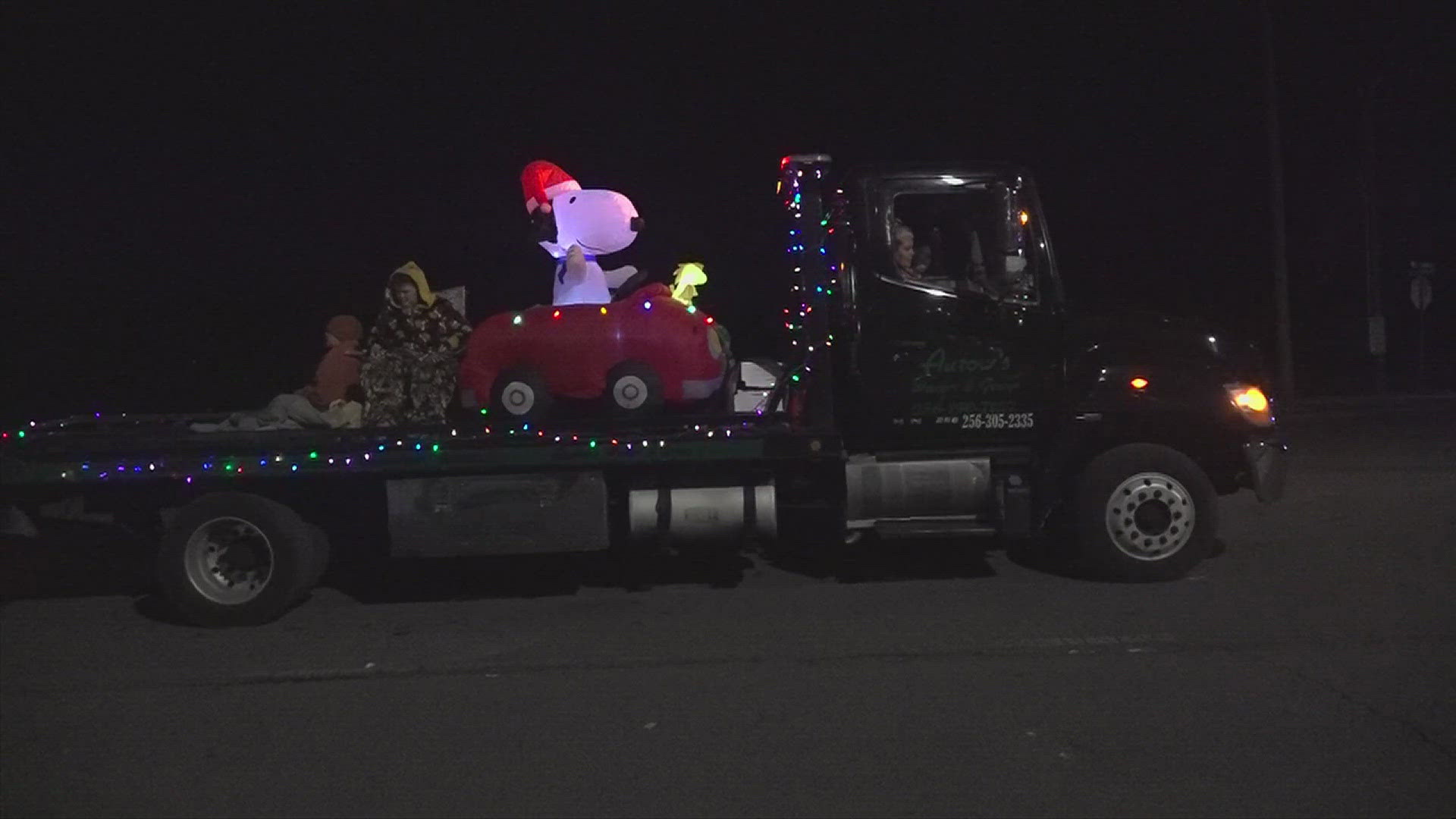 Tractors and motorcycles joined floats and other decked-out vehicles for the annual parade.