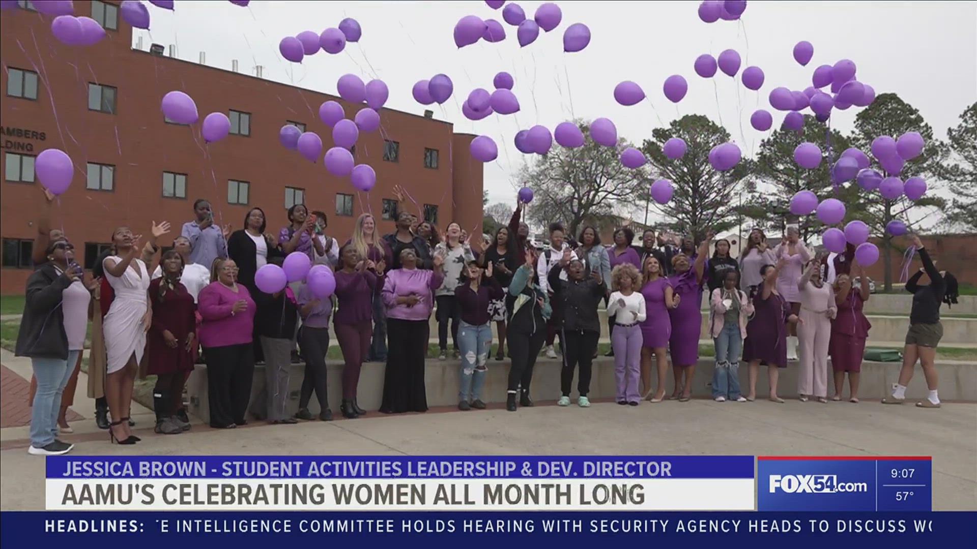 On the campus of Alabama A&M University several gathered for only one occasion. That special occasion is celebrating women.