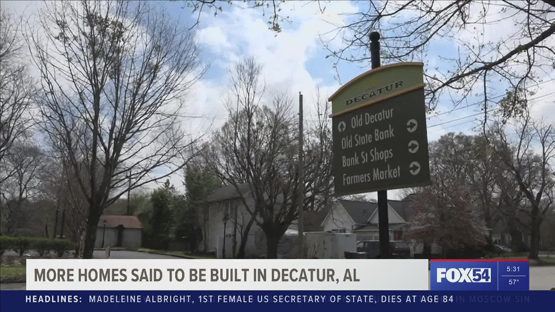 Decatur growth means changes to development and an increased need for housing.
