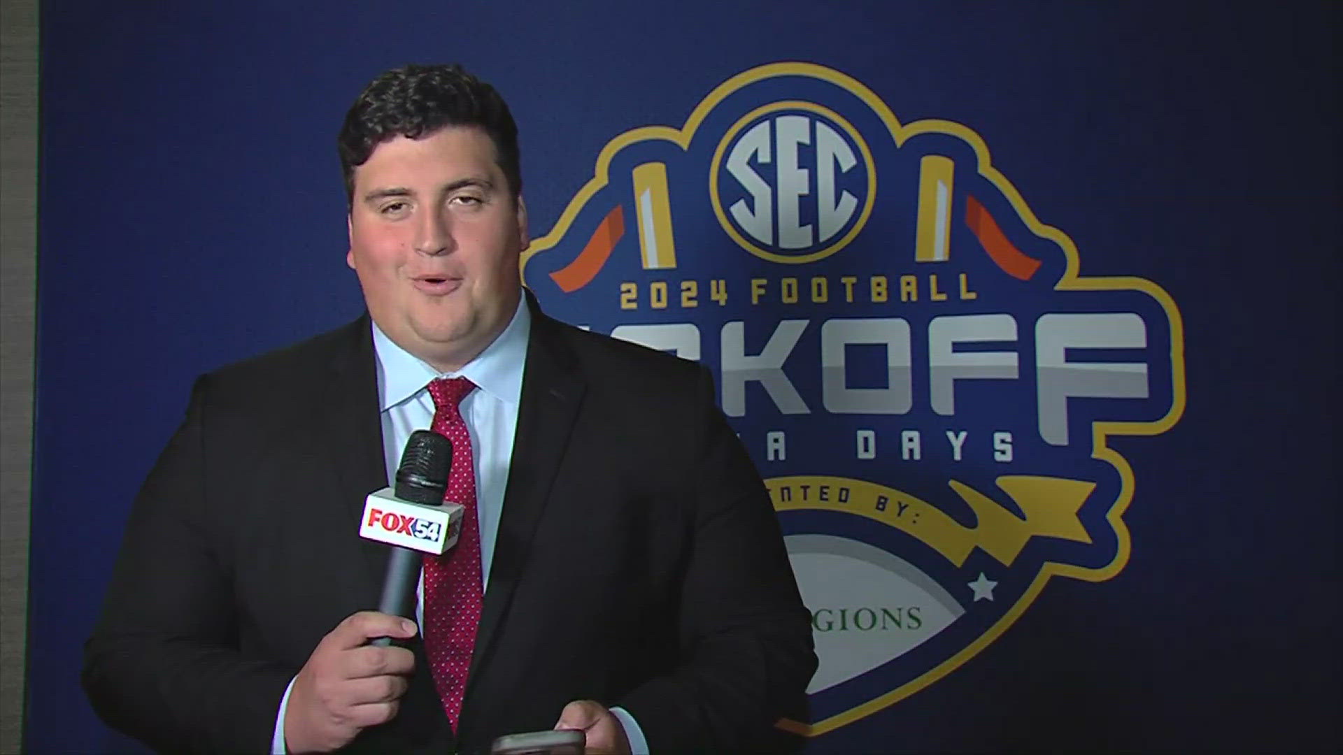 FOX54 is live from Dallas from the 2024 SEC Media Days