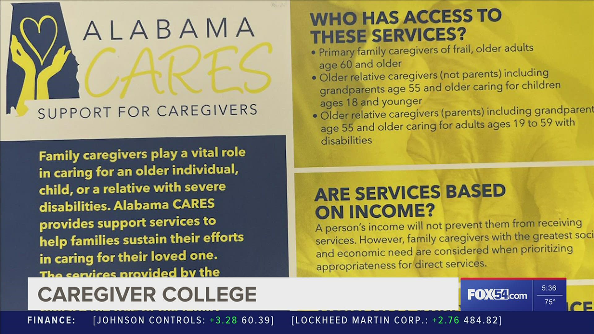 Caregiver College returns on November 10 to support caregivers in North Alabama.