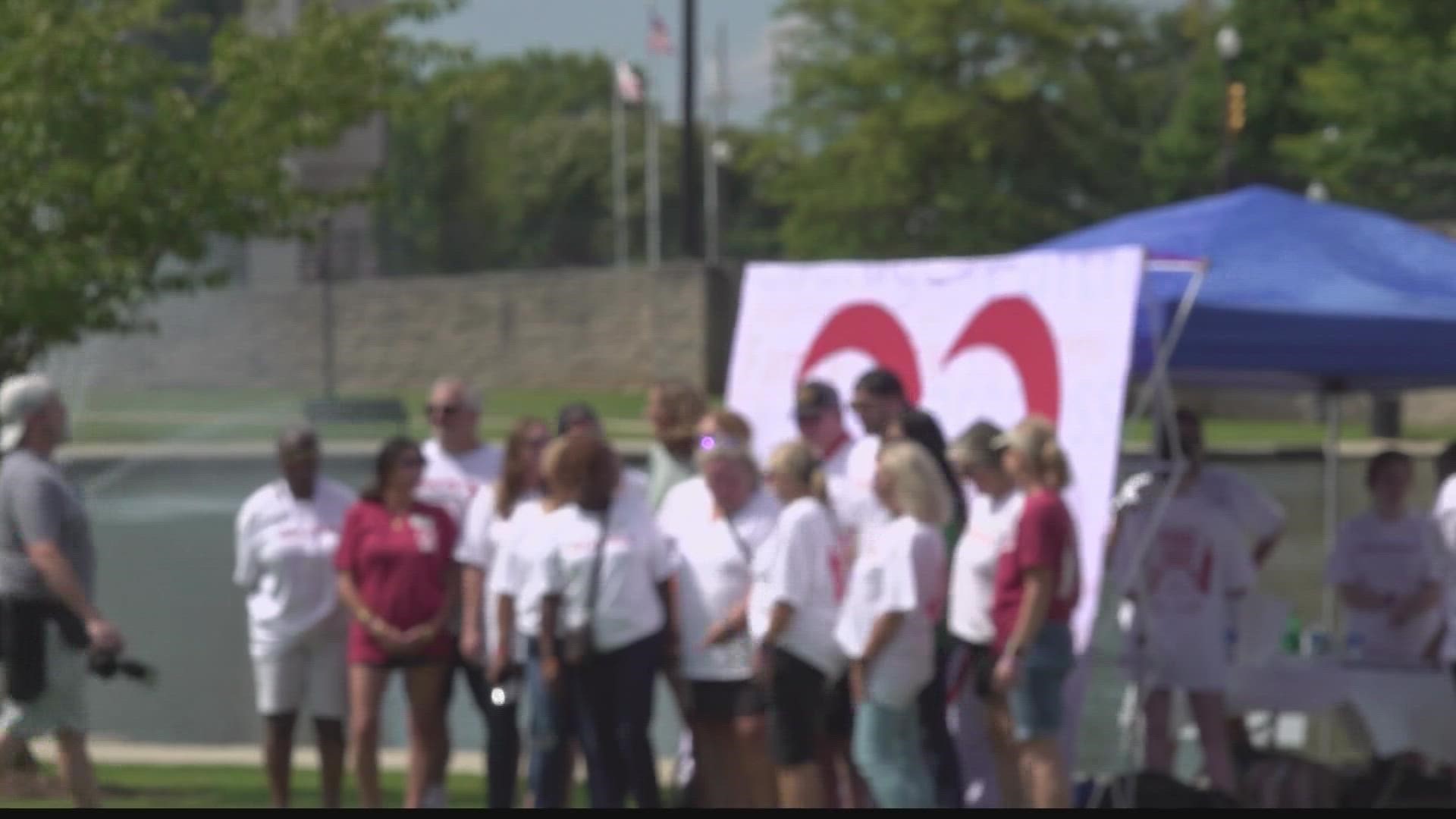 "Not One More Alabama" hosted the 5th "End Addiction Walk" to provide resources to those struggling, honor those lost, and connect with others.