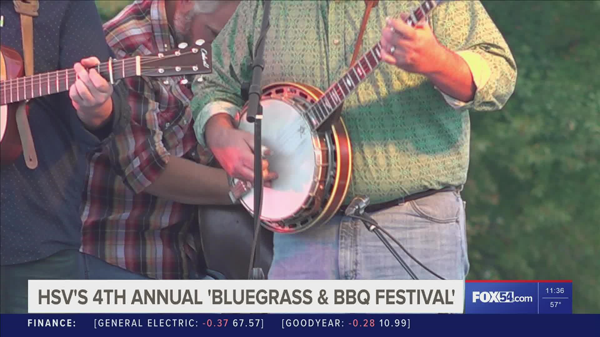 Huntsville's 4th annual Bluegrass & BBQ festival brought together residents in South Huntsville.