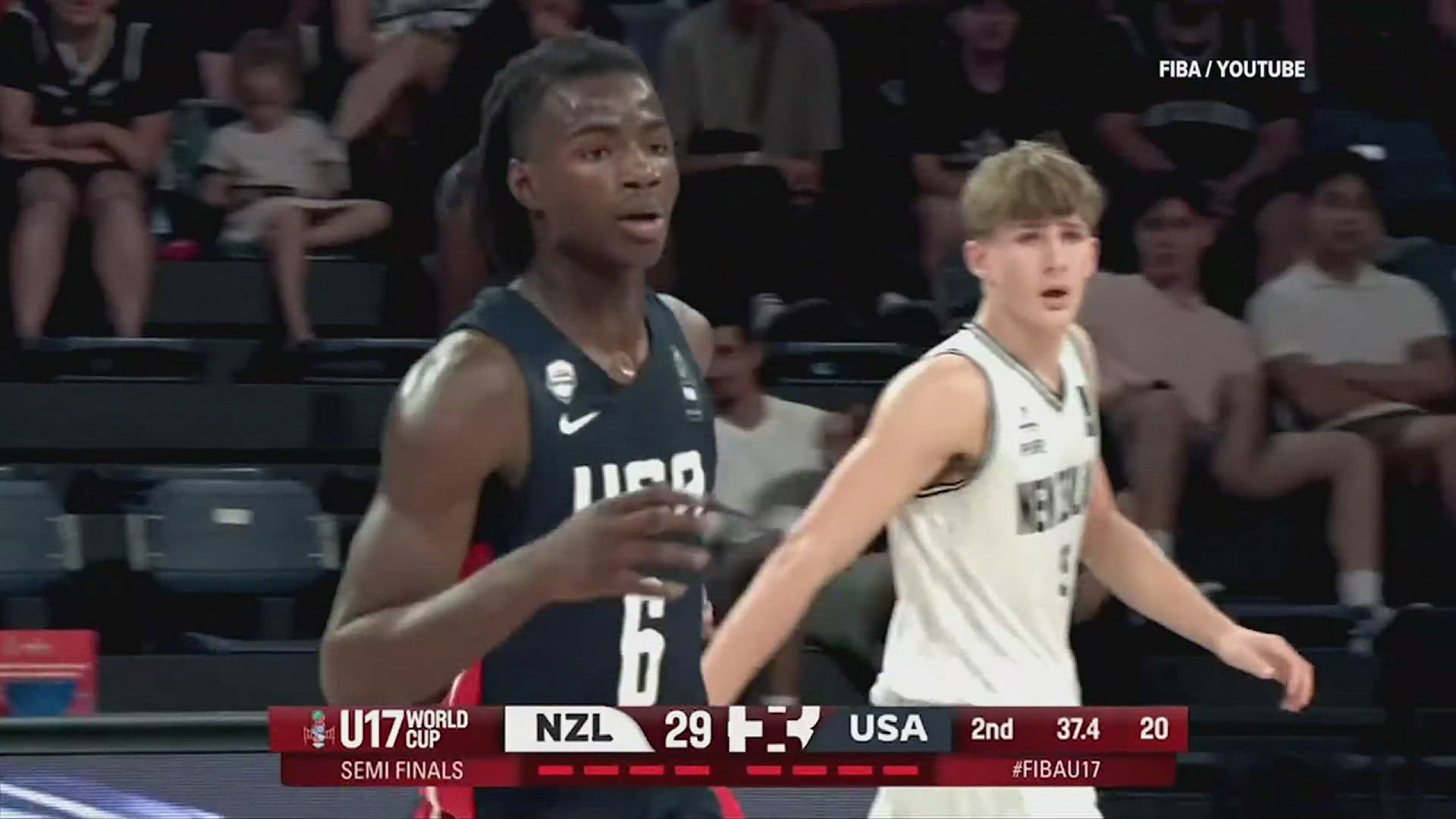The Buckhorn Basketball star has scored 10+ points in five straight contests for Team USA.