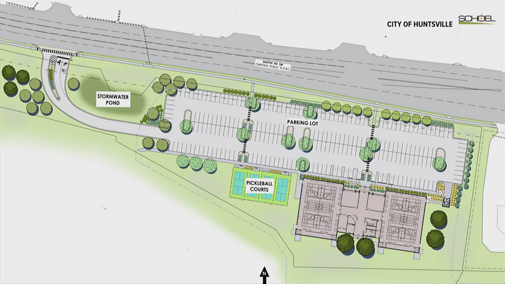 The year-long project will add covered pickleball courts and areas for basketball, soccer and more.