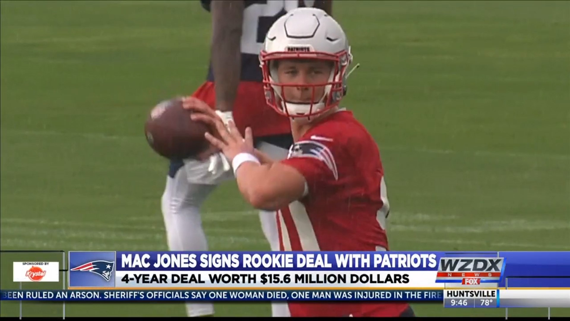 Mac Jones signed his four-year rookie contract with the Patriots on Tuesday. As the 15th overall pick, Jones’ slotted deal is worth a guaranteed $15.6 million dollar