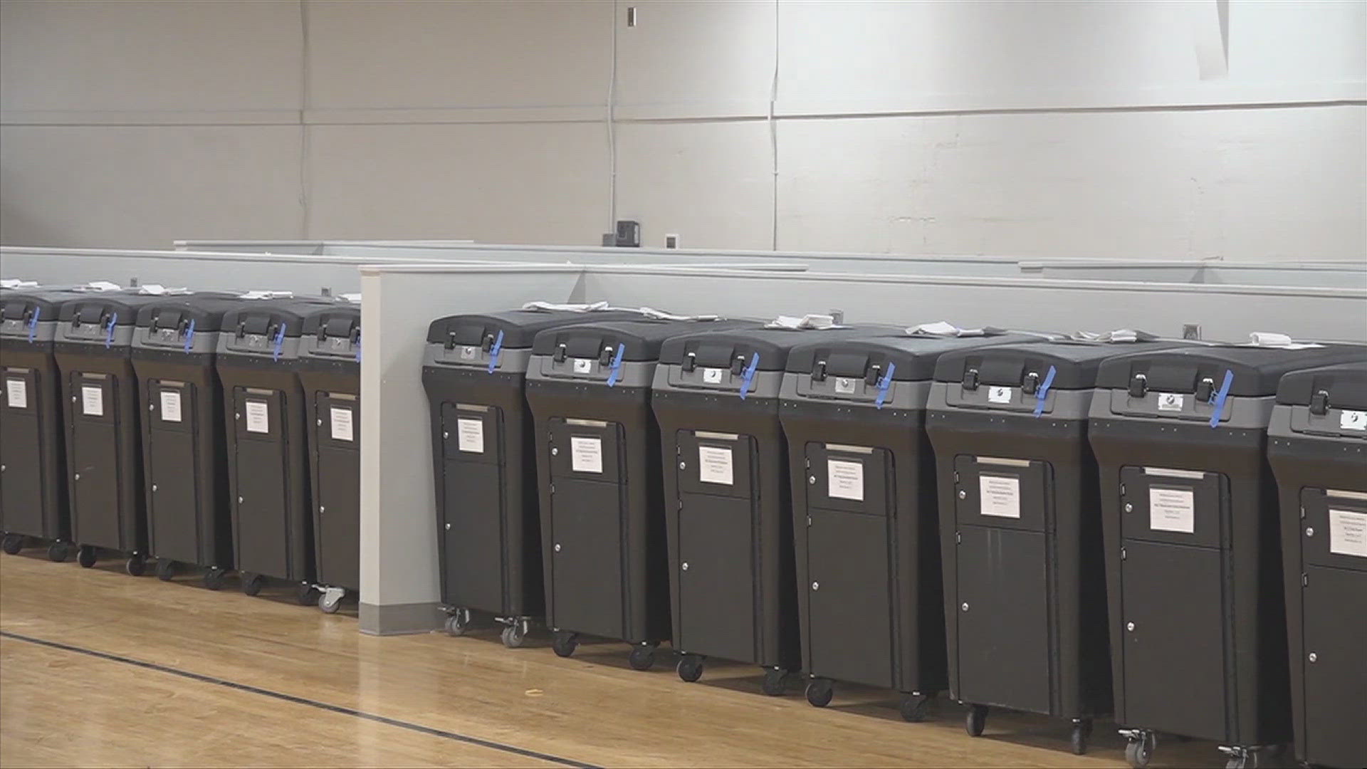 Madison County voting machines were tested on Wednesday, October 30.