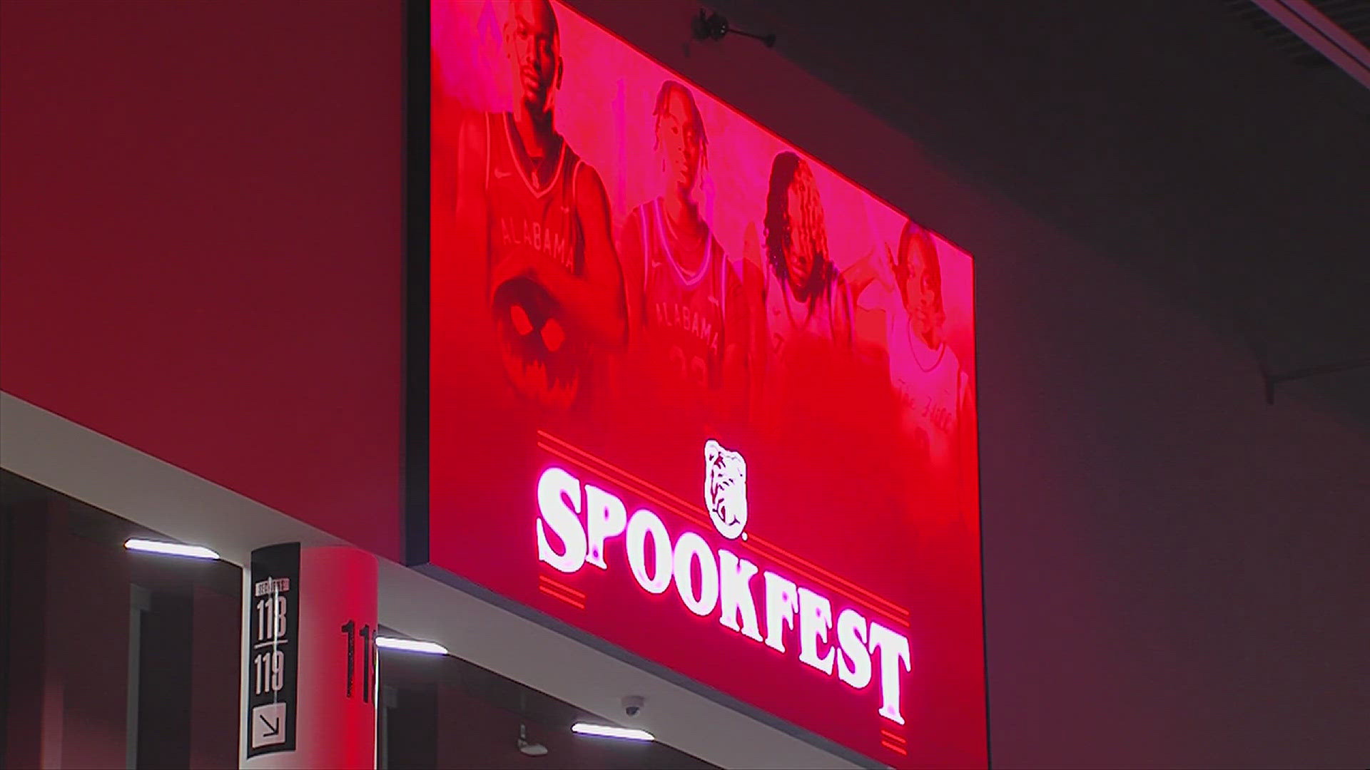 The Alabama A&M men's and women's basketball teams hosted a "Spookfest" this evening on campus. The local community had a chance to meet AAMU players and coaches