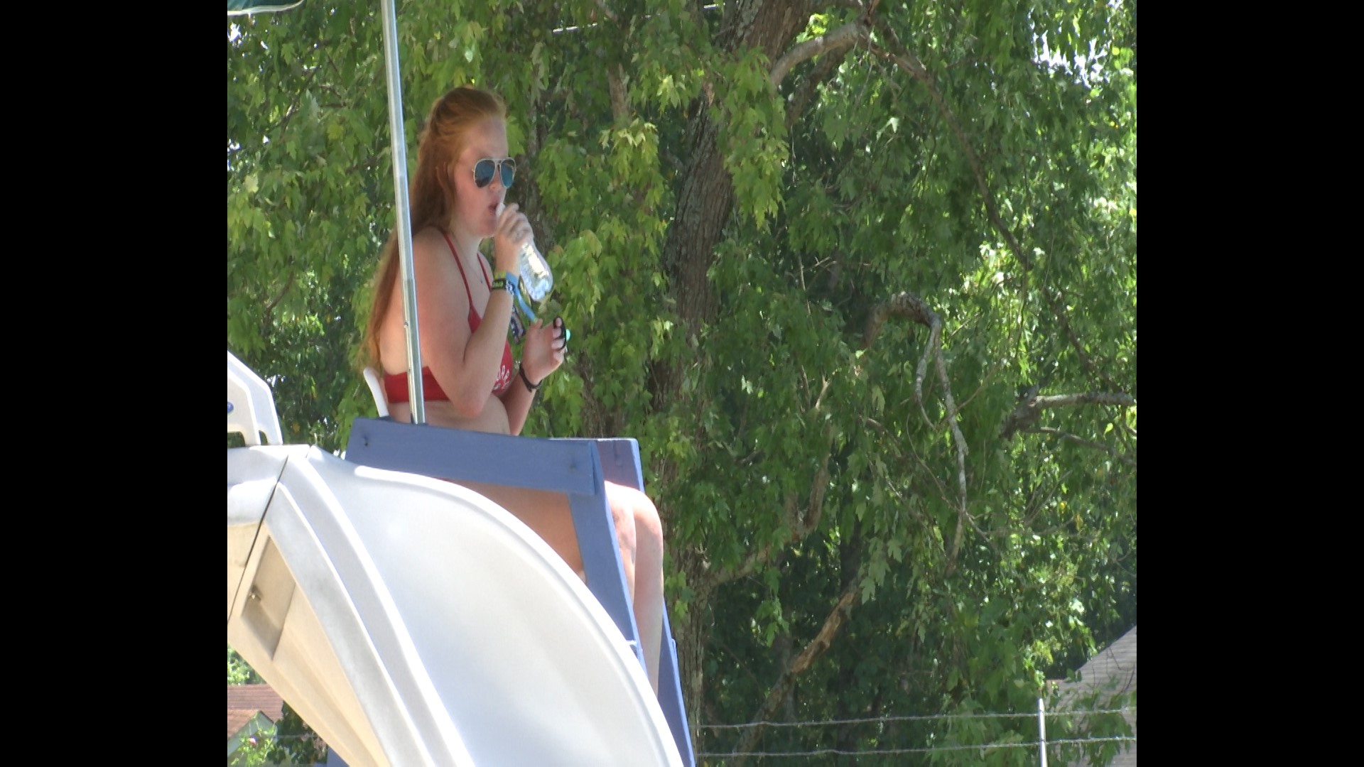 With a lot of commotion going on around pools, lifeguards want you to remember to be safe.