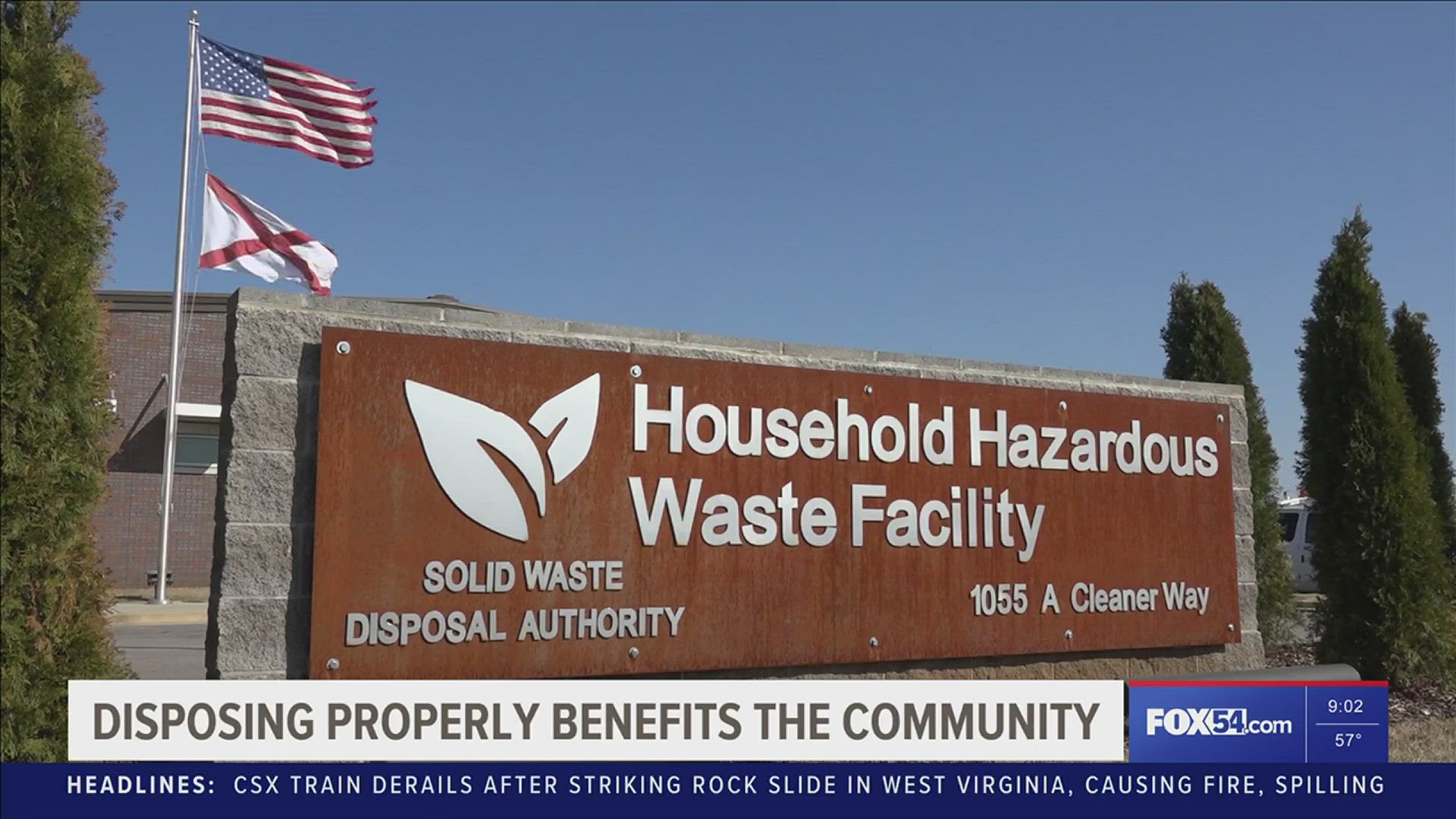 City of Huntsville's Green Team and Solid Waste Disposal Authority aims to help people dispose of their hazardous waste properly.