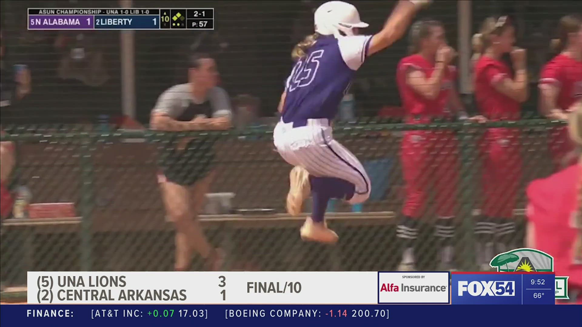 5th-seeded North Alabama reversed its 2022 Championship outcome against 2-seed Liberty to advance into Saturday's ASUN Conference Softball Championship Final.