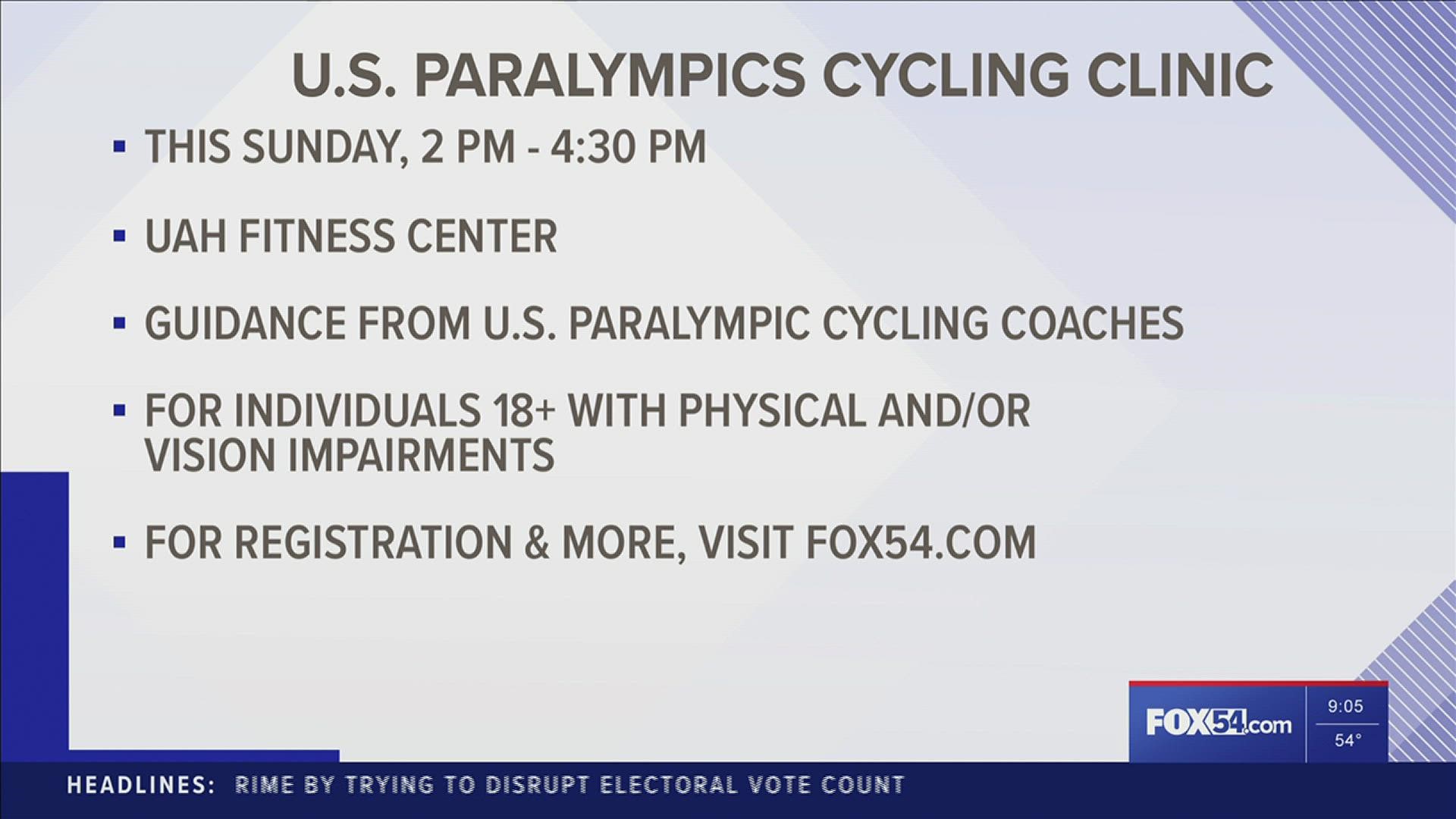 Are you the next champion paracyclist? Learn more about the sport this Sunday in advance of the U.S. Paralympics Cycling Open.