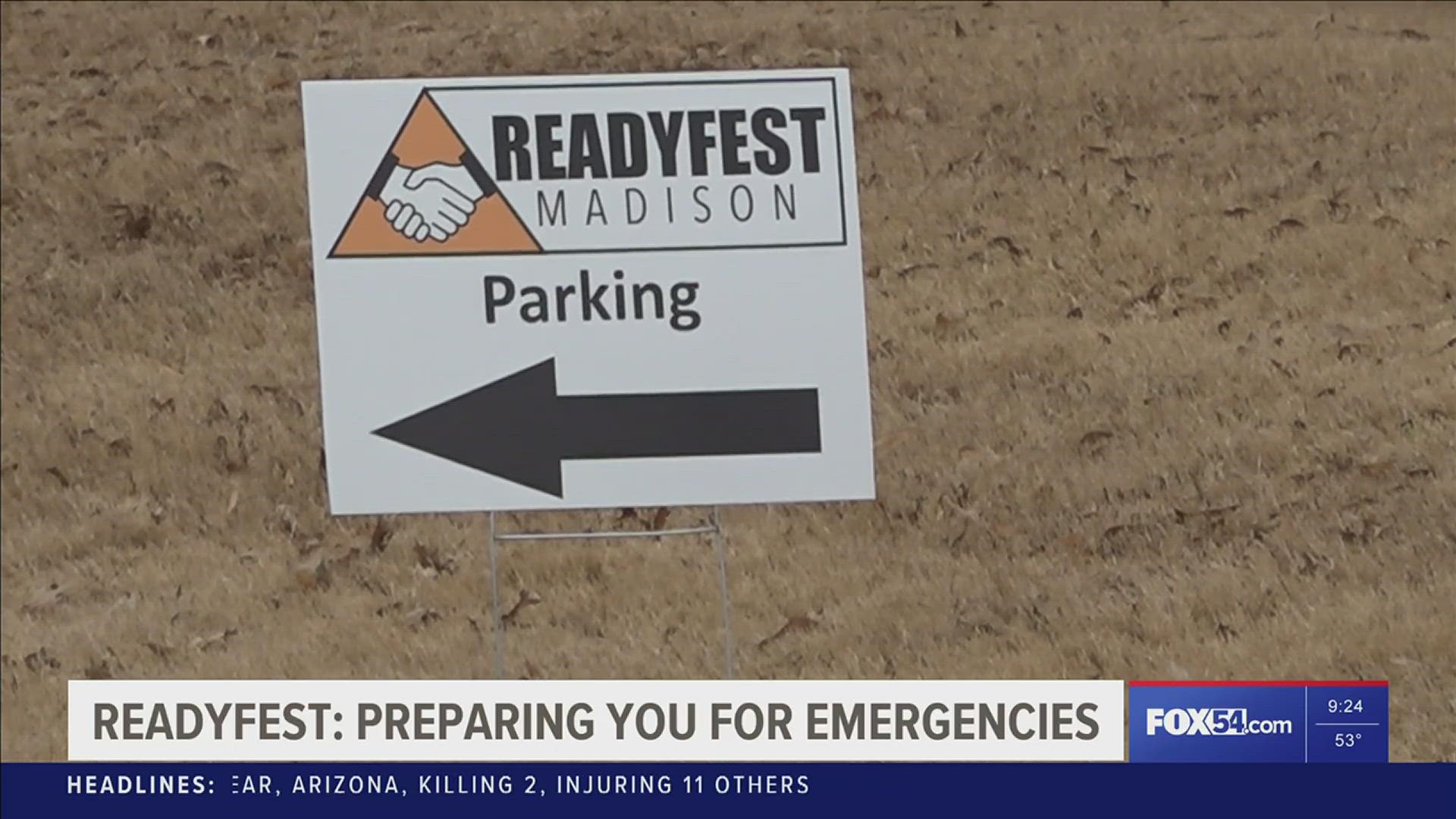 The City of Madison's ReadyFest event helps residents prepare for severe weather, public safety, and financial security.