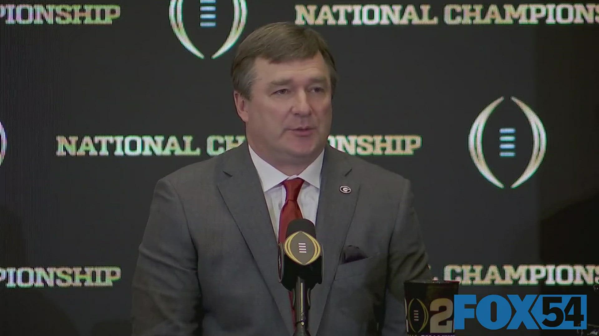 Nick Saban and Kirby Smart exchanged high praises. The two go back nearly two decades, Smart worked on Saban's staff at LSU, Miami [Dolphins] and Alabama.