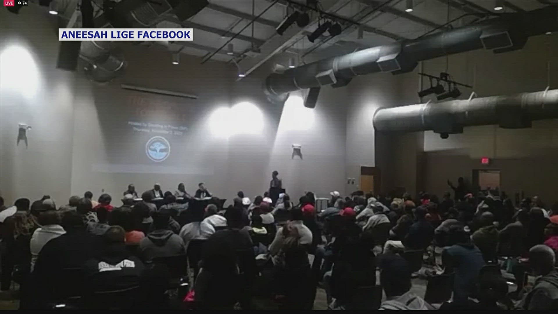 'People's Town Hall' continues push for answers in Perkins death