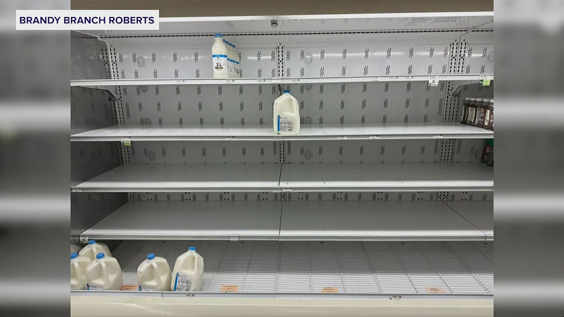 Viewer photos show us the aftermath of the public's run on Publix - and Walmart - and other local stores after the weeklong freeze-out.