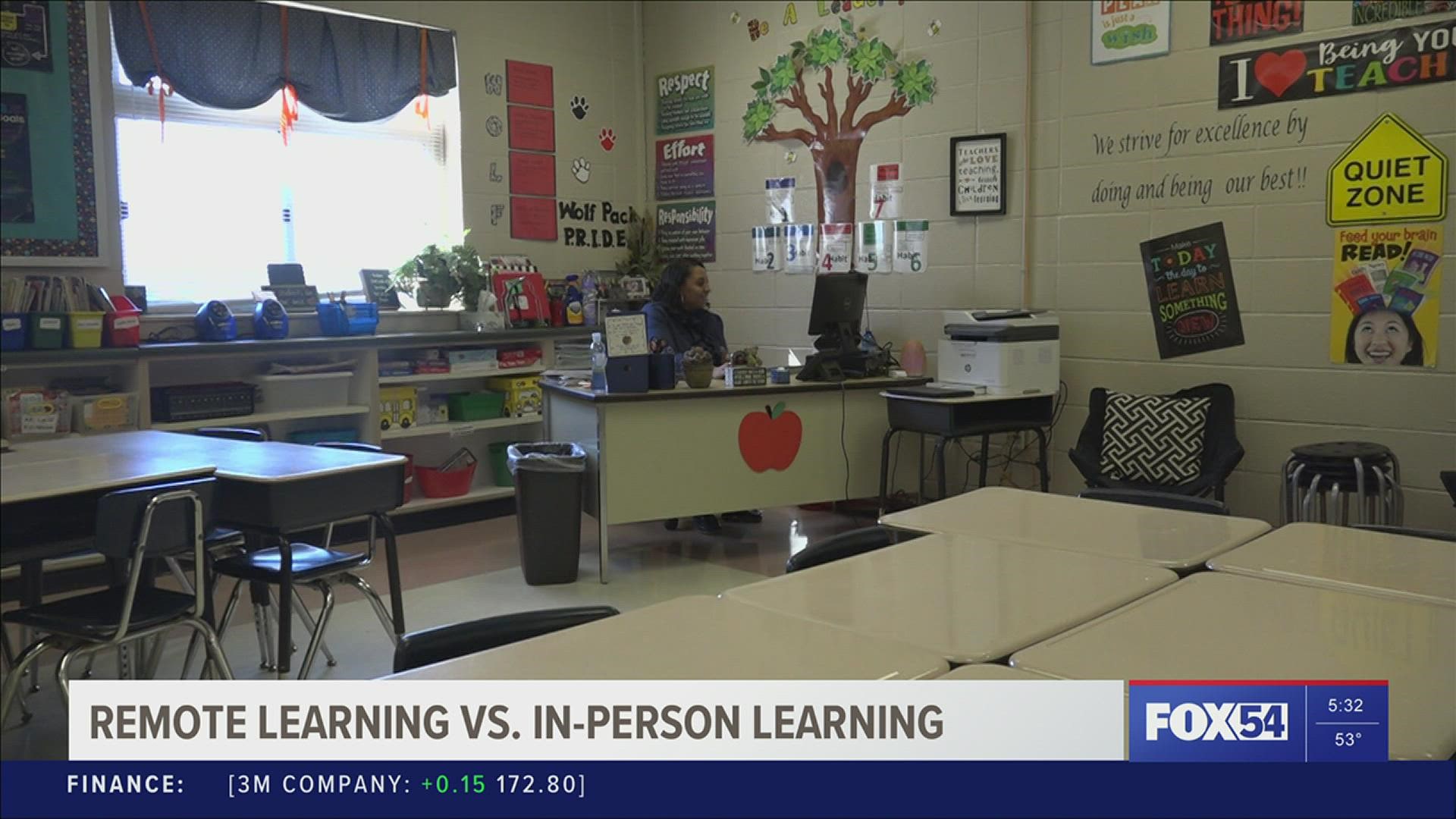 Remote-learning or in-person learning? Madison County's Riverton Intermediate School gives us a look at what the school is doing to cope with COVID.