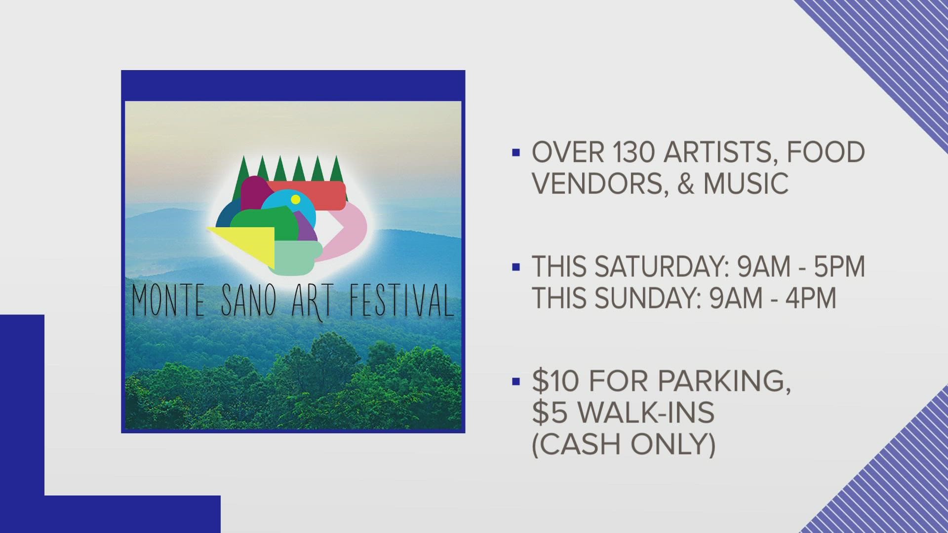 Great local art, food, and music are coming to the Monte Sano State Park this weekend.