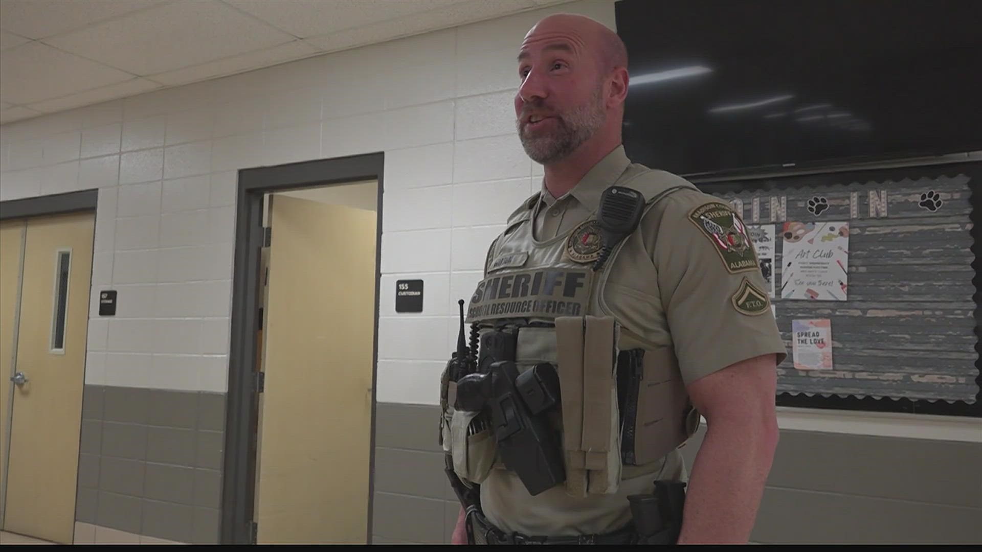 Wednesday was National School Resource Officer Appreciation Day. Officers we spoke with say each day comes with its own differences and challenges.