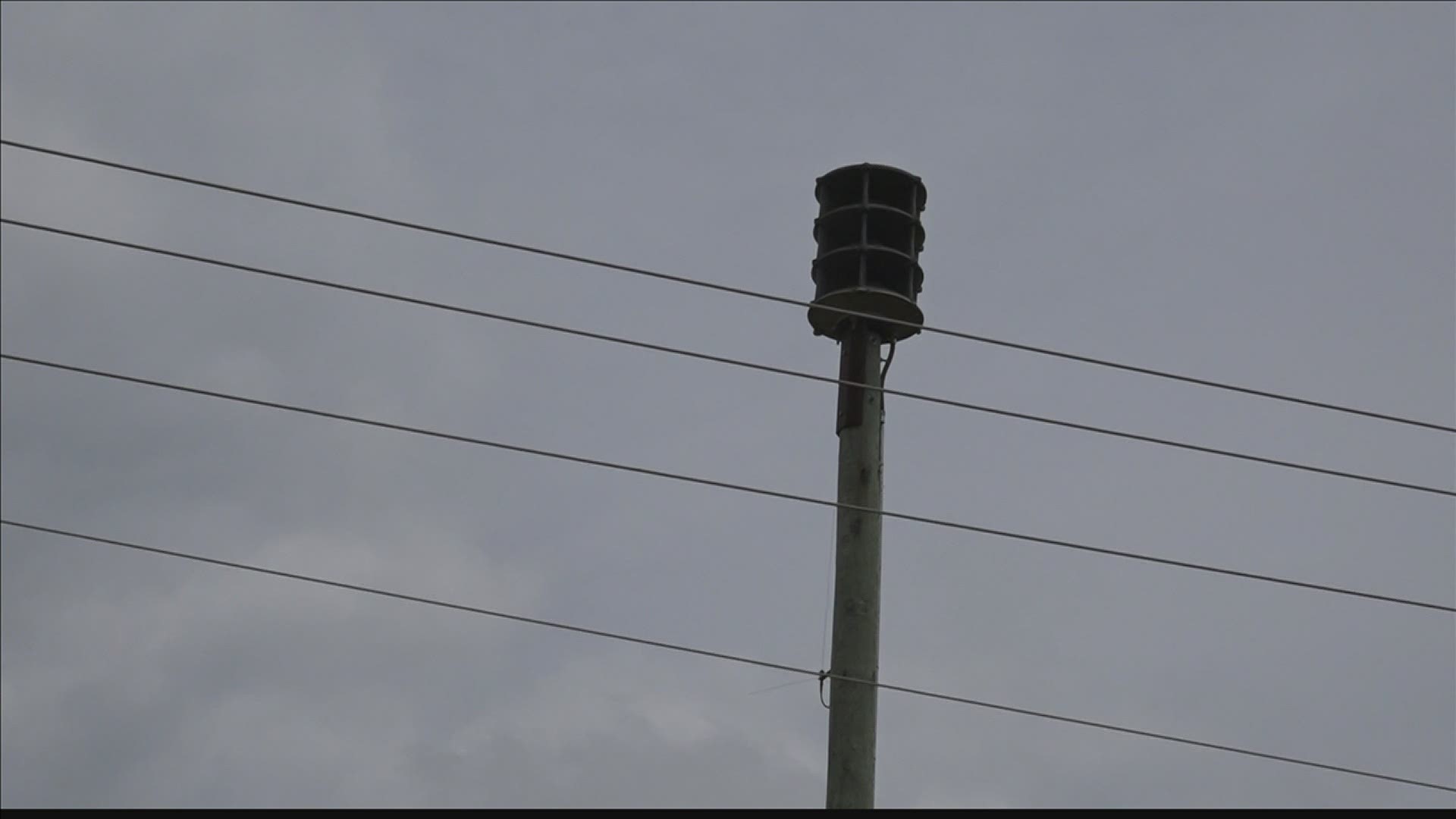 The city said the cost of having a contractor repair and maintain the sirens outweighed the benefits of keeping them.