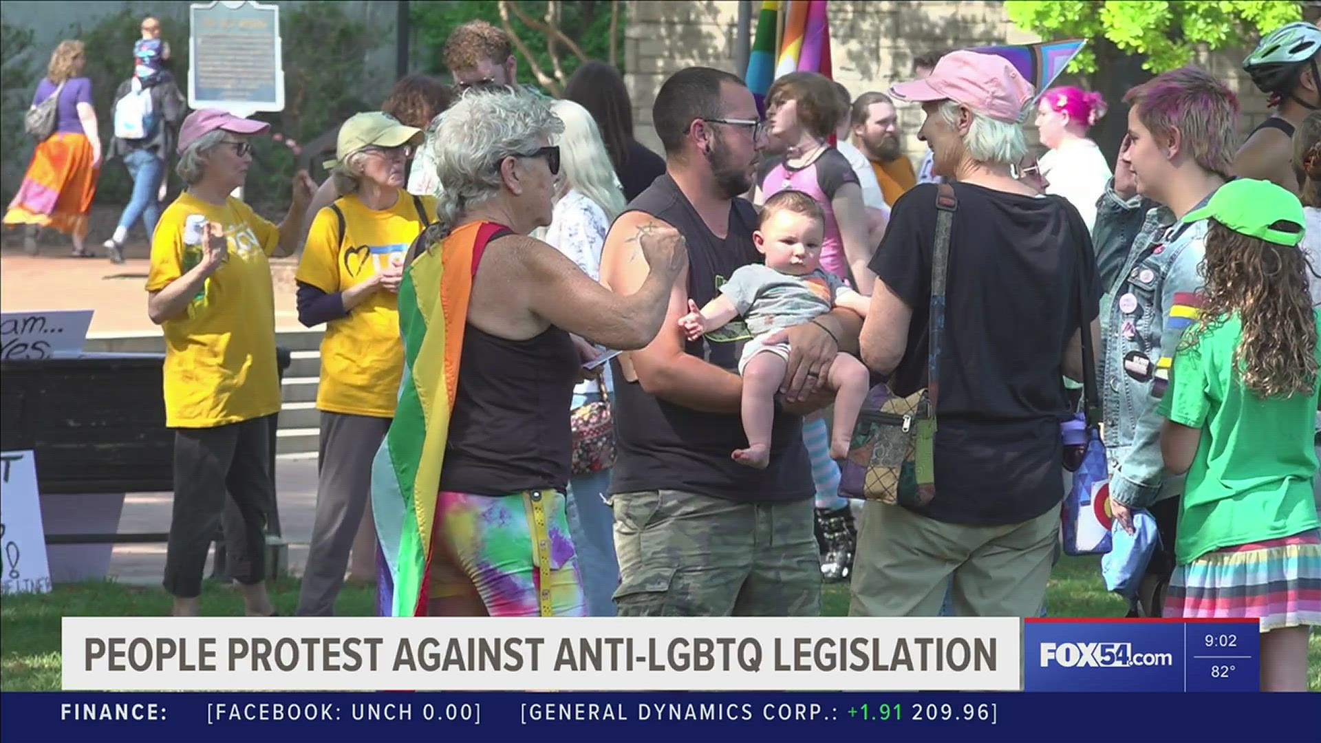 Sunday's rally comes before a further protest in Montgomery, as people ask lawmakers to withdraw bills they deem discriminatory against LGBTQ citizens in Alabama.