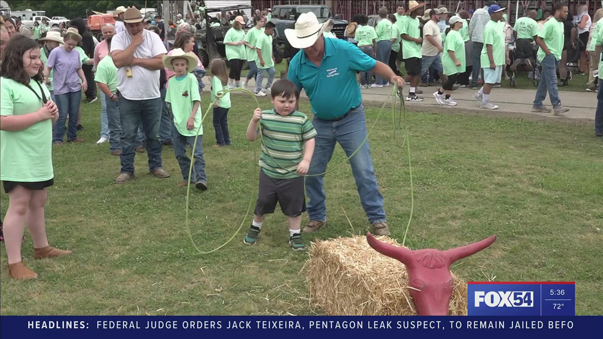 The Limestone County Sheriff's Rodeo hosts special needs students for a special rodeo event. Traditional rodeo events are happening all weekend.