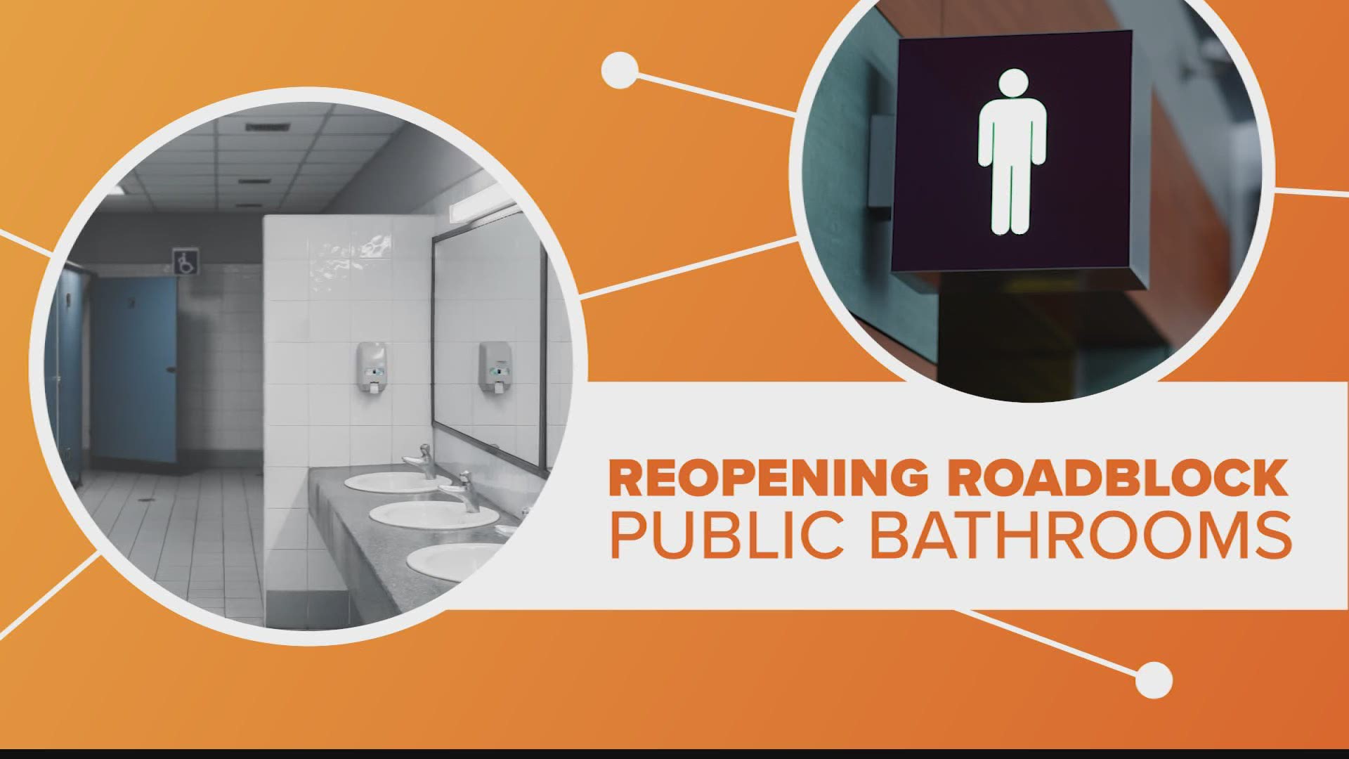 As more and more states open up and businesses do the same there is one stumbling block being reported… public restrooms.