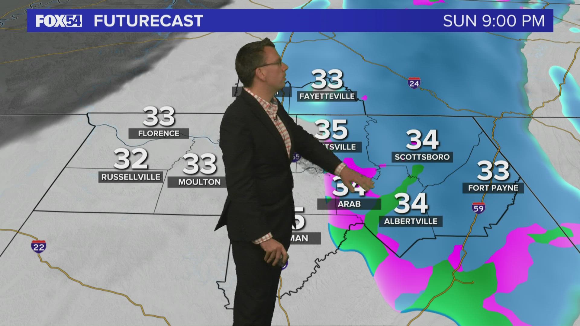There's an opportunity for Winter Weather this weekend across the Tennessee Valley.