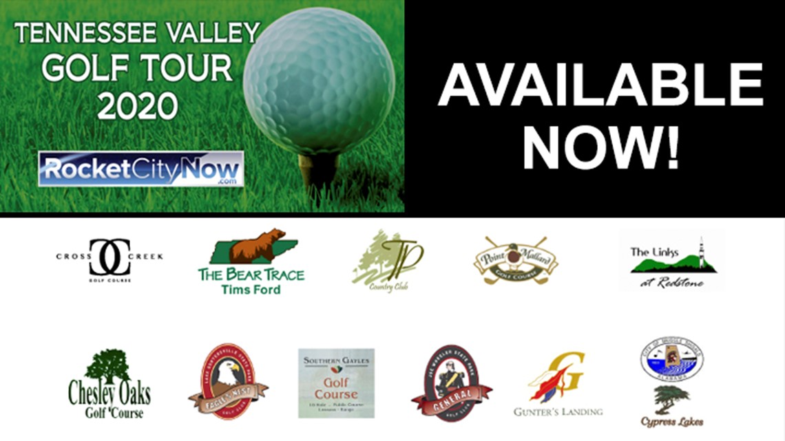2020 Tennessee Valley Golf Tour Card available now!